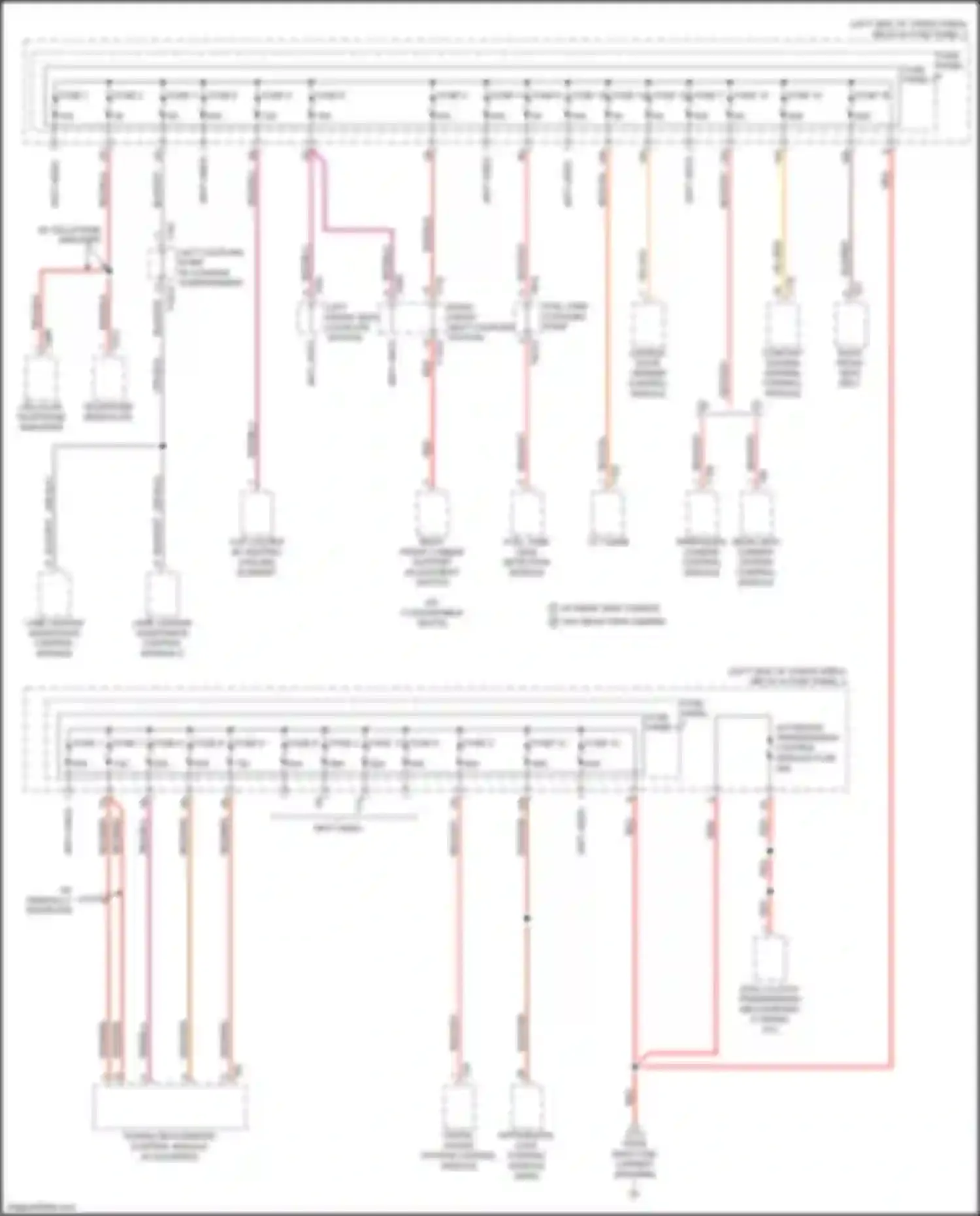 Q5 Audi II (2016-2020): Power distribution circuit (5 of 6)