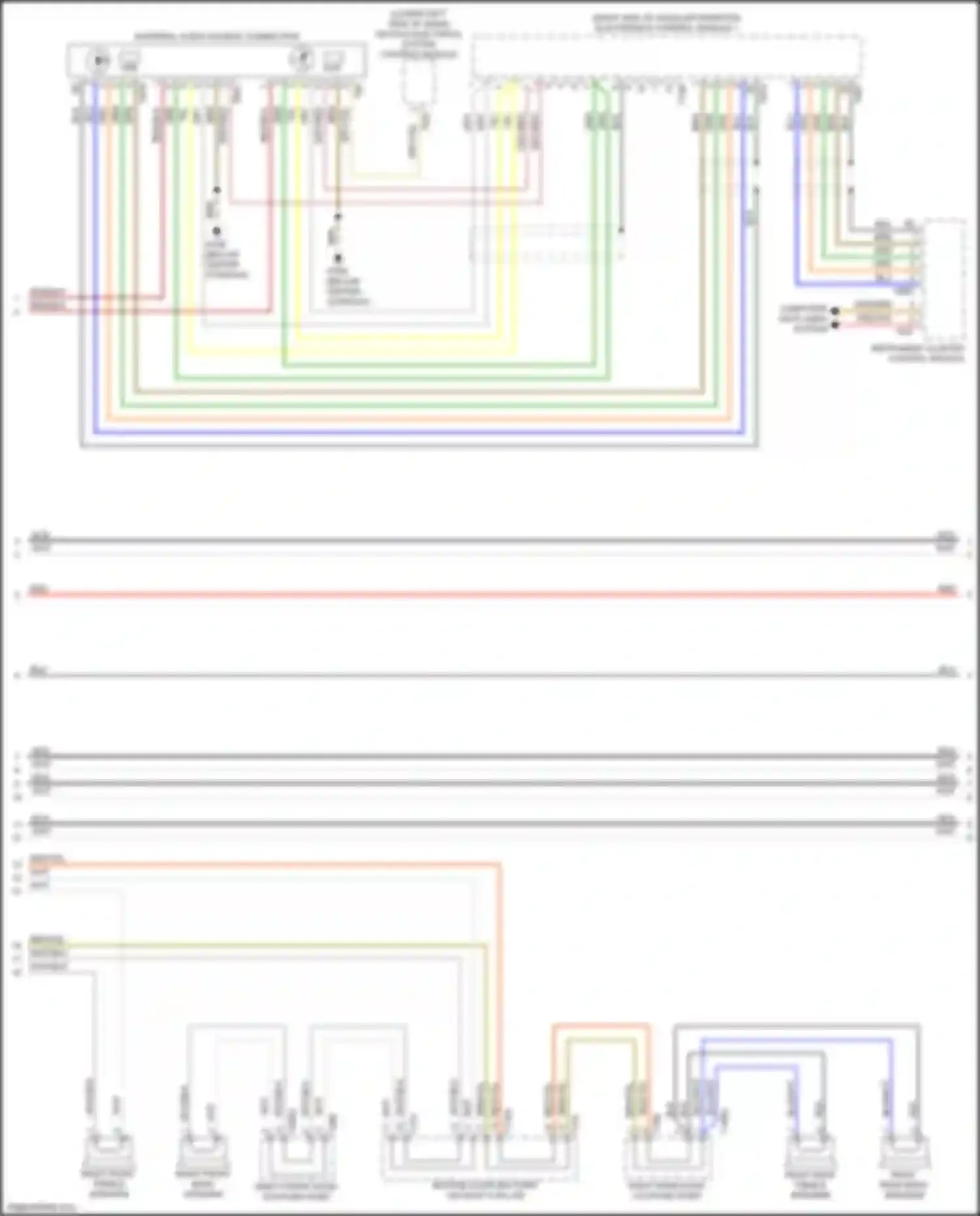 Q5 Audi II (2016-2020): Radio circuit, w/ navigation (2 of 4)