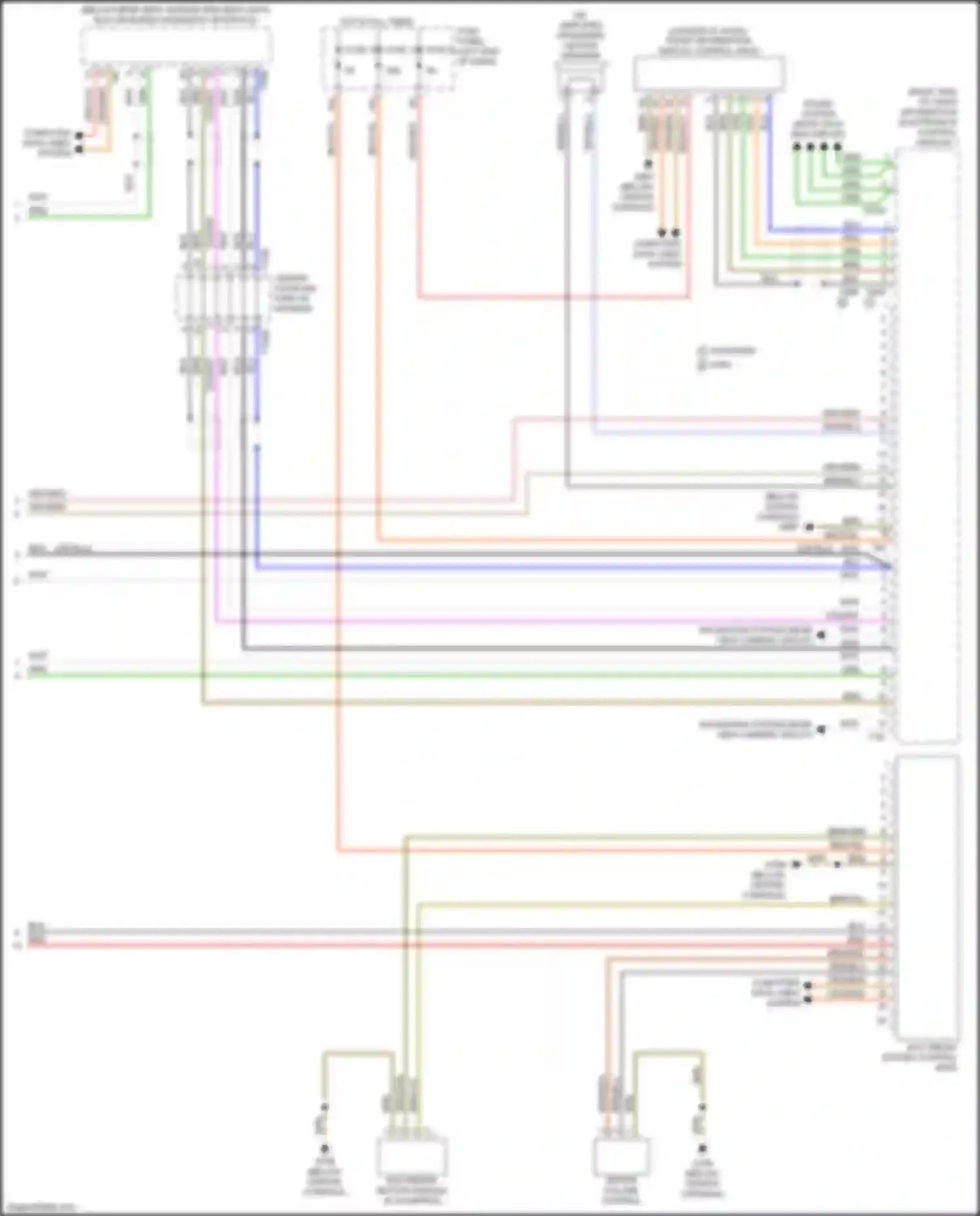 Q5 Audi II (2016-2020): Radio circuit, w/ navigation (4 of 4)