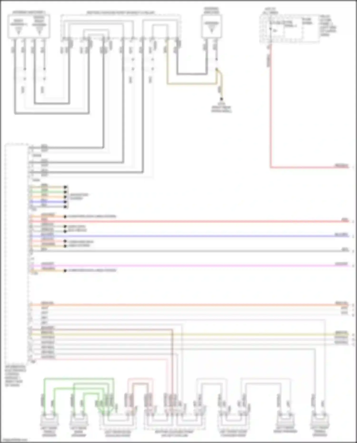 Q5 Audi II (2016-2020): Radio circuit, w/o navigation (1 of 4)