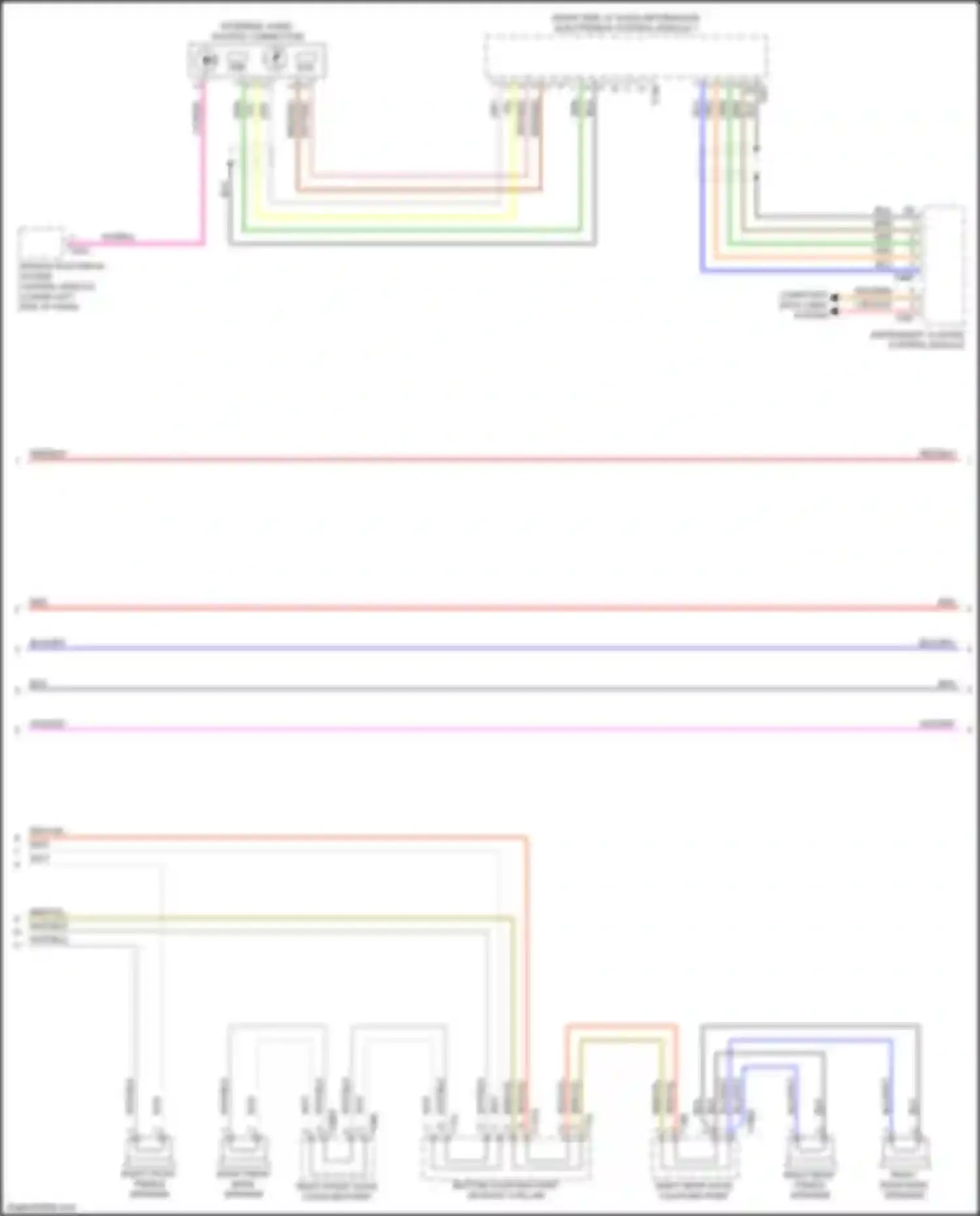 Q5 Audi II (2016-2020): Radio circuit, w/o navigation (2 of 4)