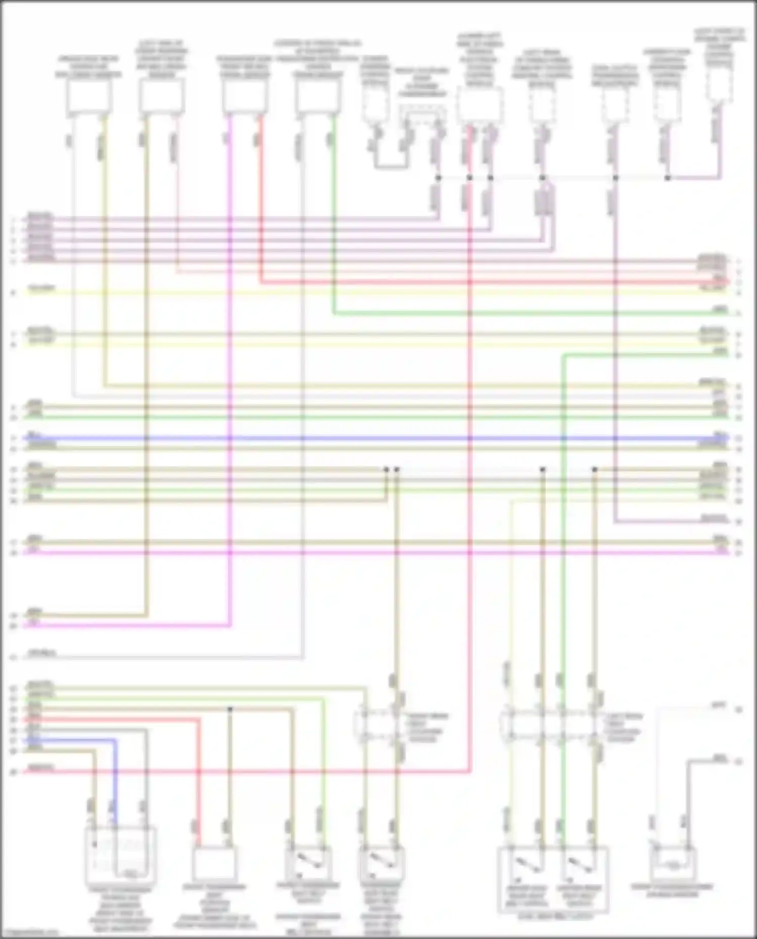 Q5 Audi II (2016-2020): Supplemental restraints circuit (4 of 5)
