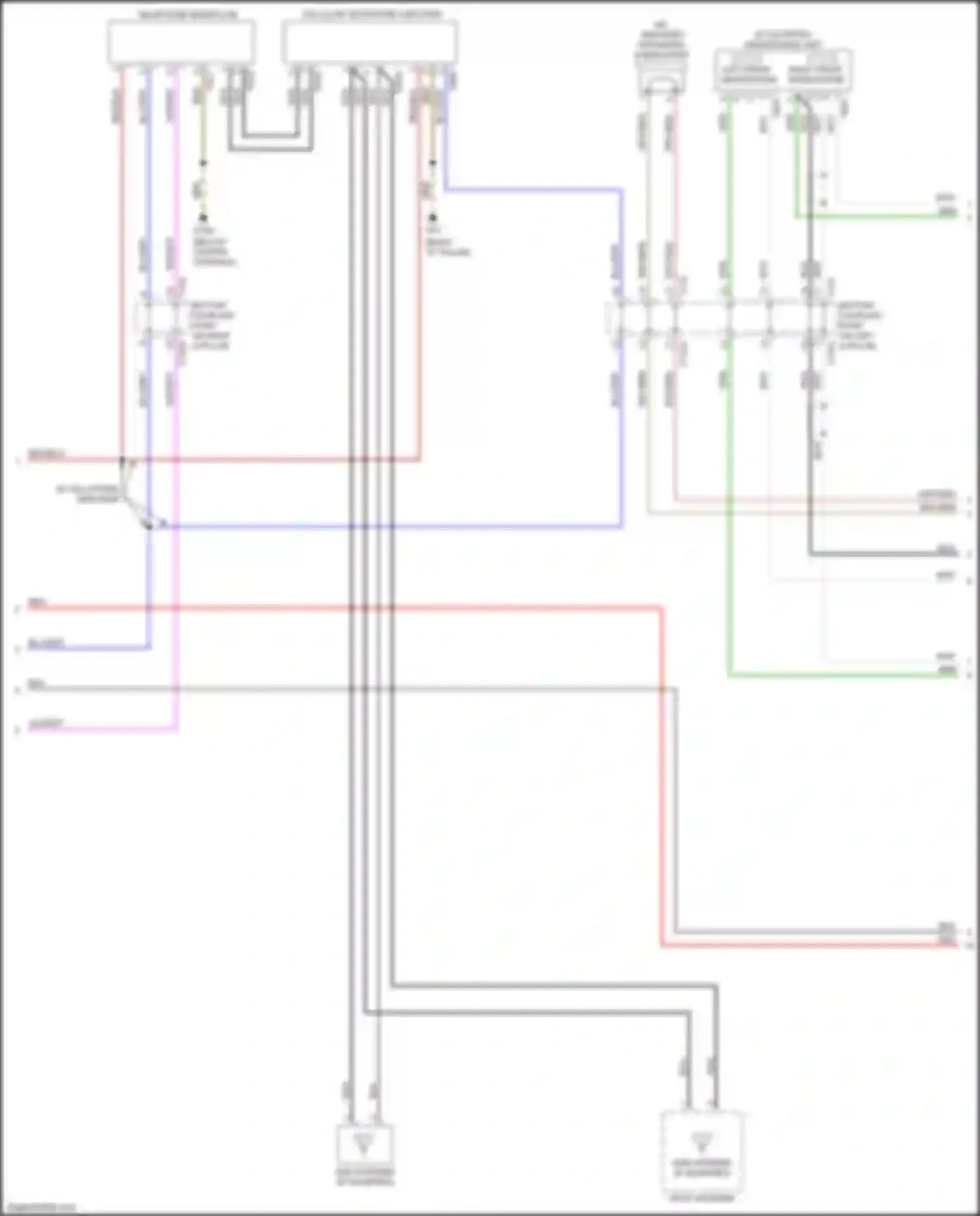 Wiring diagram blu/gry for Audi Q5 II (2016-2020) (4 of 11)