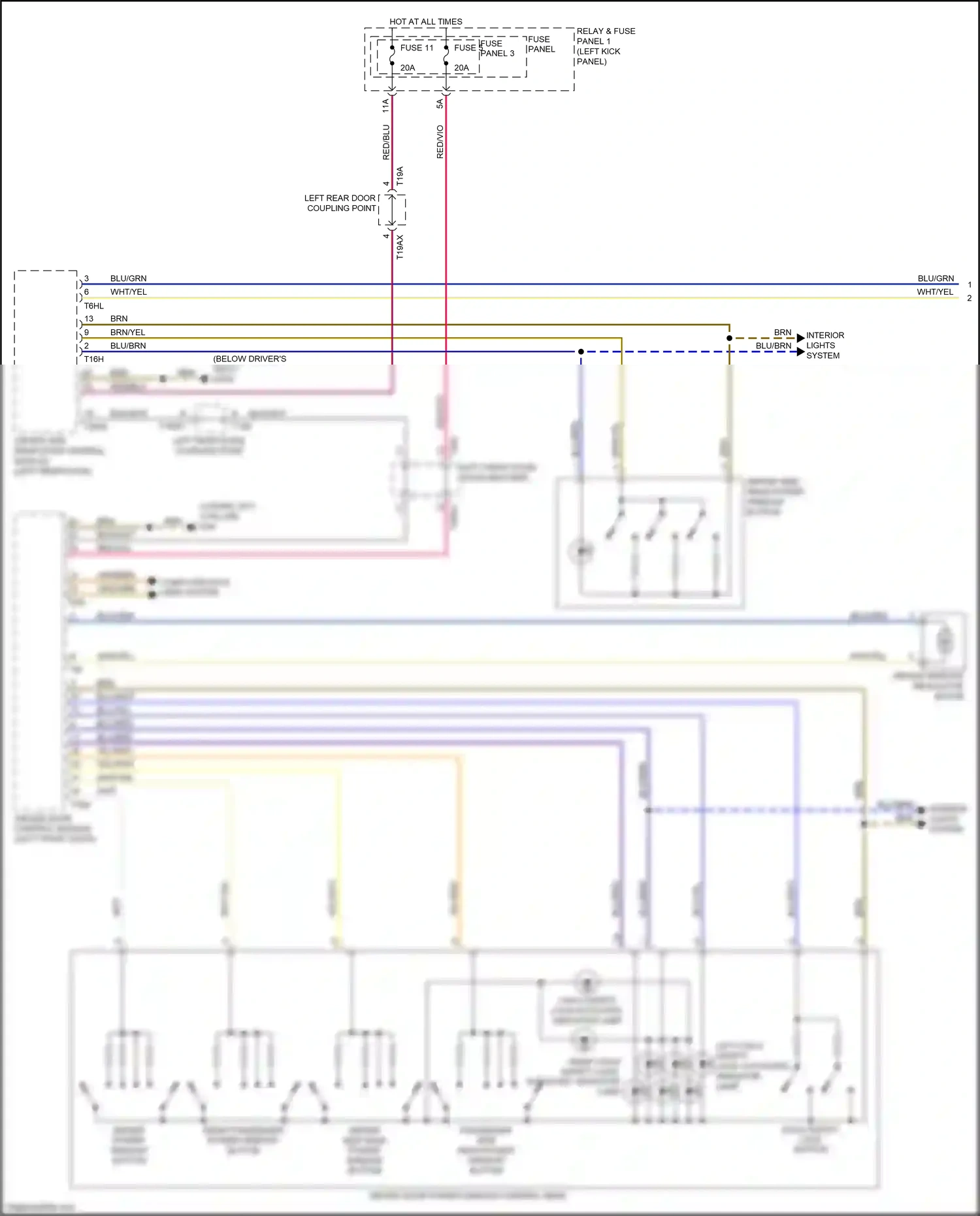 Audi Q5 II (2016-2020) computer data lines system wiring diagram  (76 of 110)