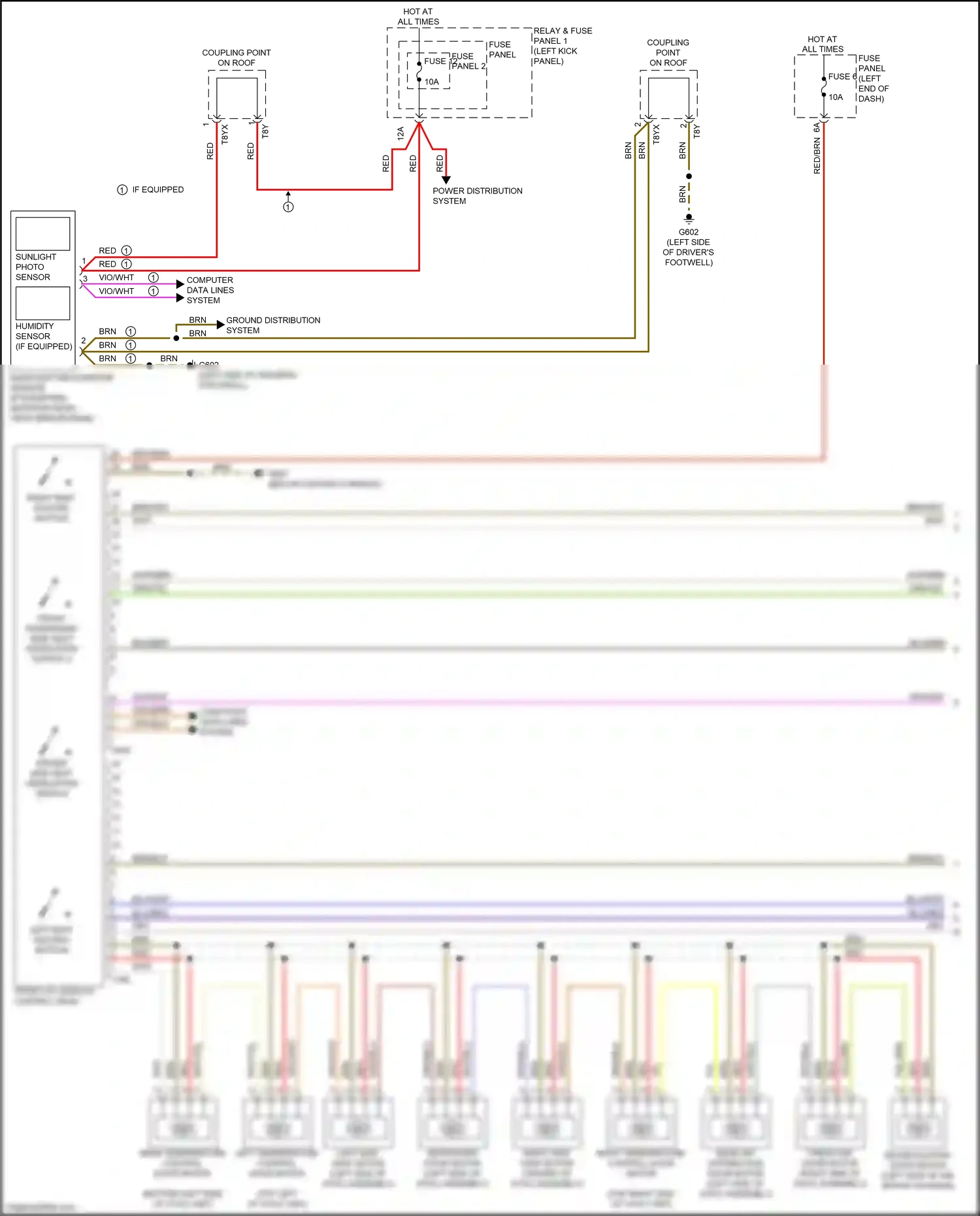 Audi Q5 II (2016-2020) computer data lines system wiring diagram  (102 of 110)