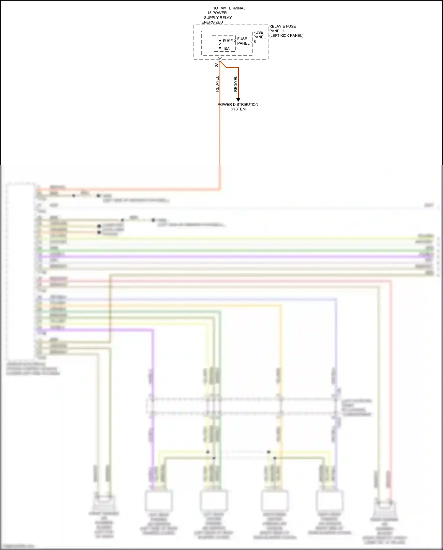 Audi Q5 II (2016-2020) computer data lines system wiring diagram  (68 of 110)