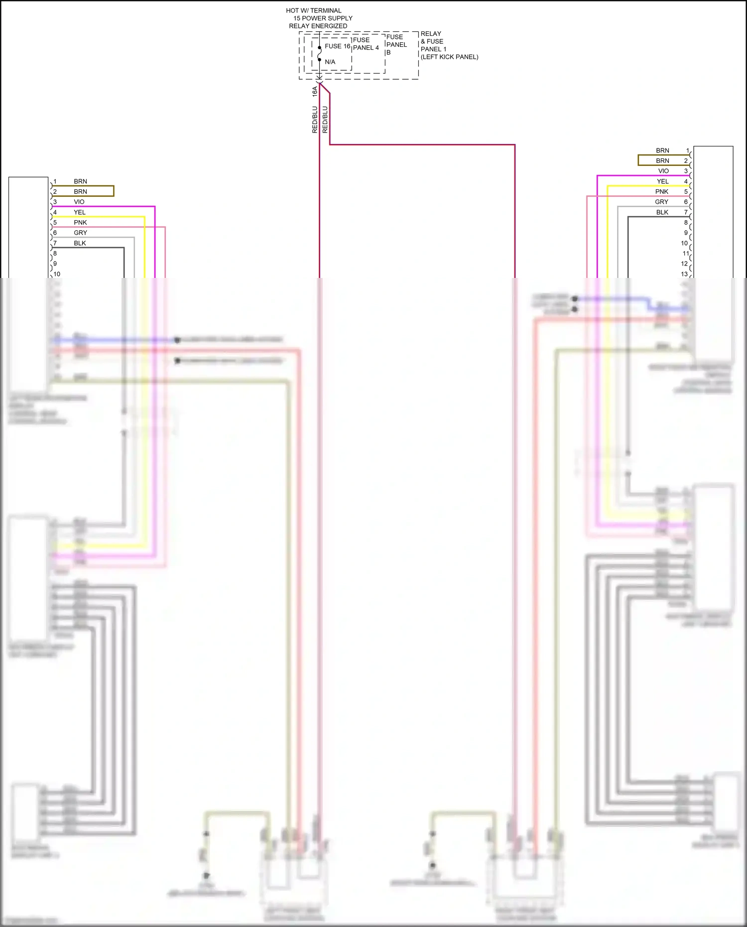 Audi Q5 II (2016-2020) computer data lines system wiring diagram  (29 of 110)