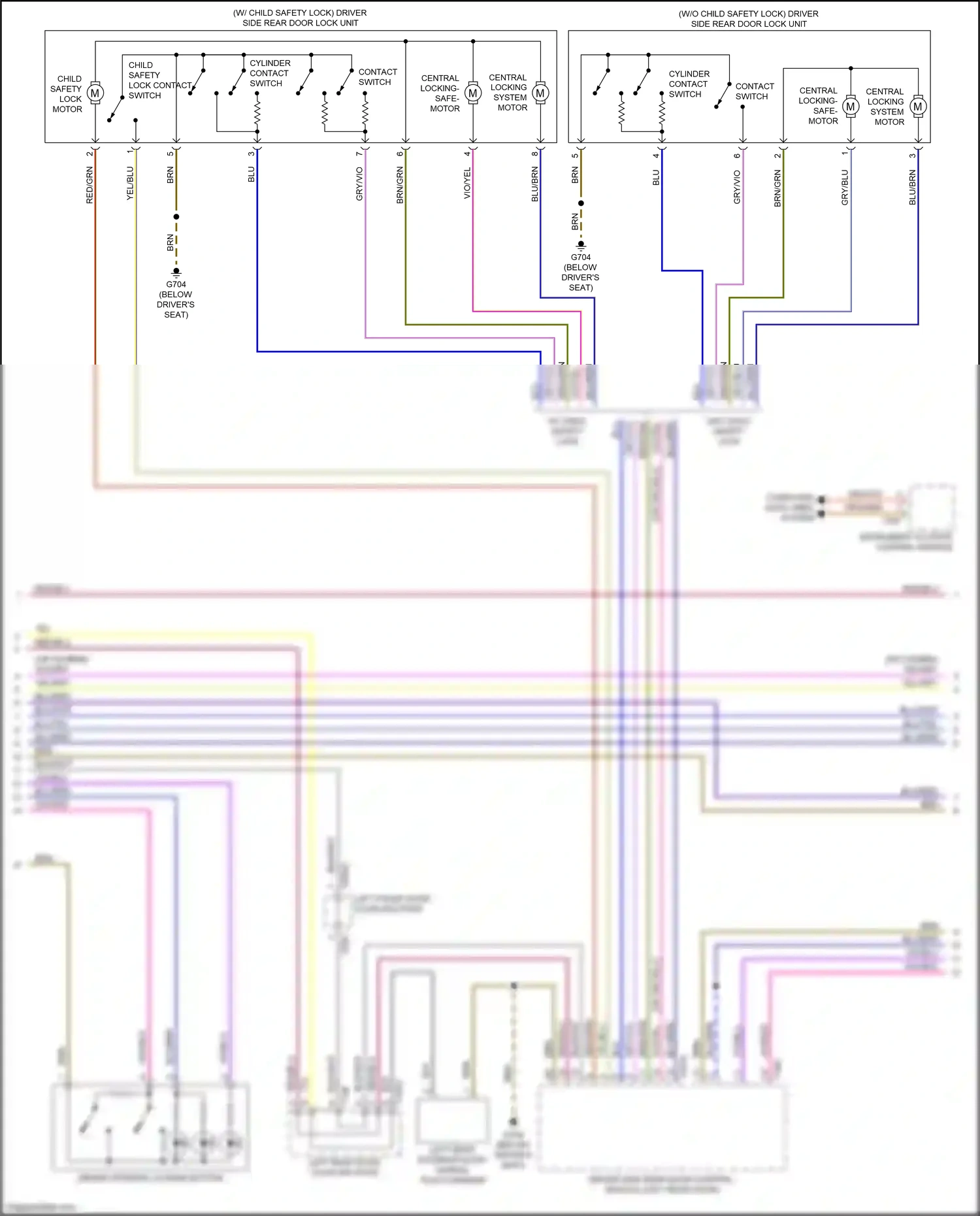 Audi Q5 II (2016-2020) computer data lines system wiring diagram  (13 of 110)