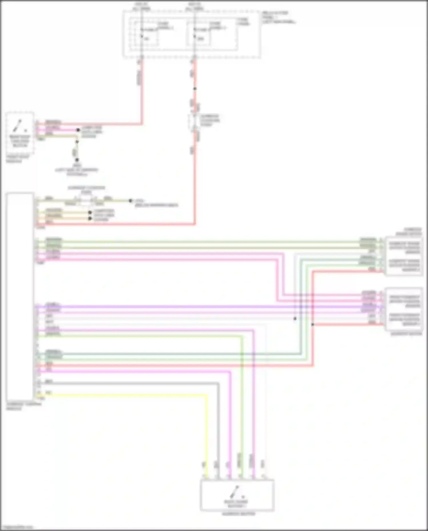 Wiring diagram fuse panel b for Audi Q5 II (2016-2020) (47 of 66)
