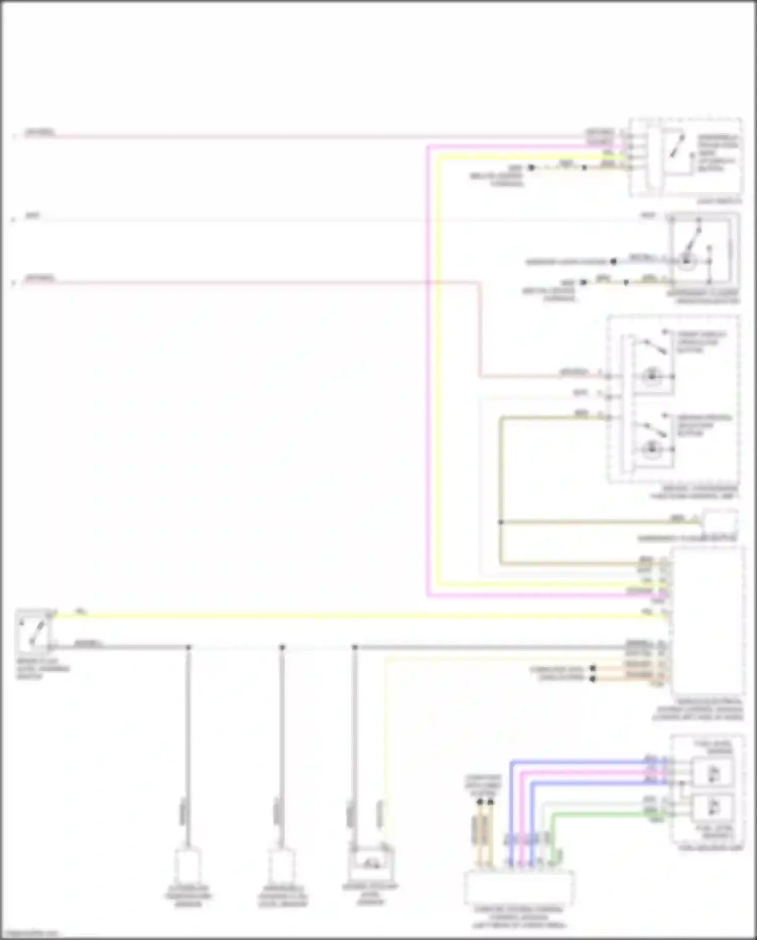 Wiring diagram org/brn for Audi Q5 II (2016-2020) (7 of 100)