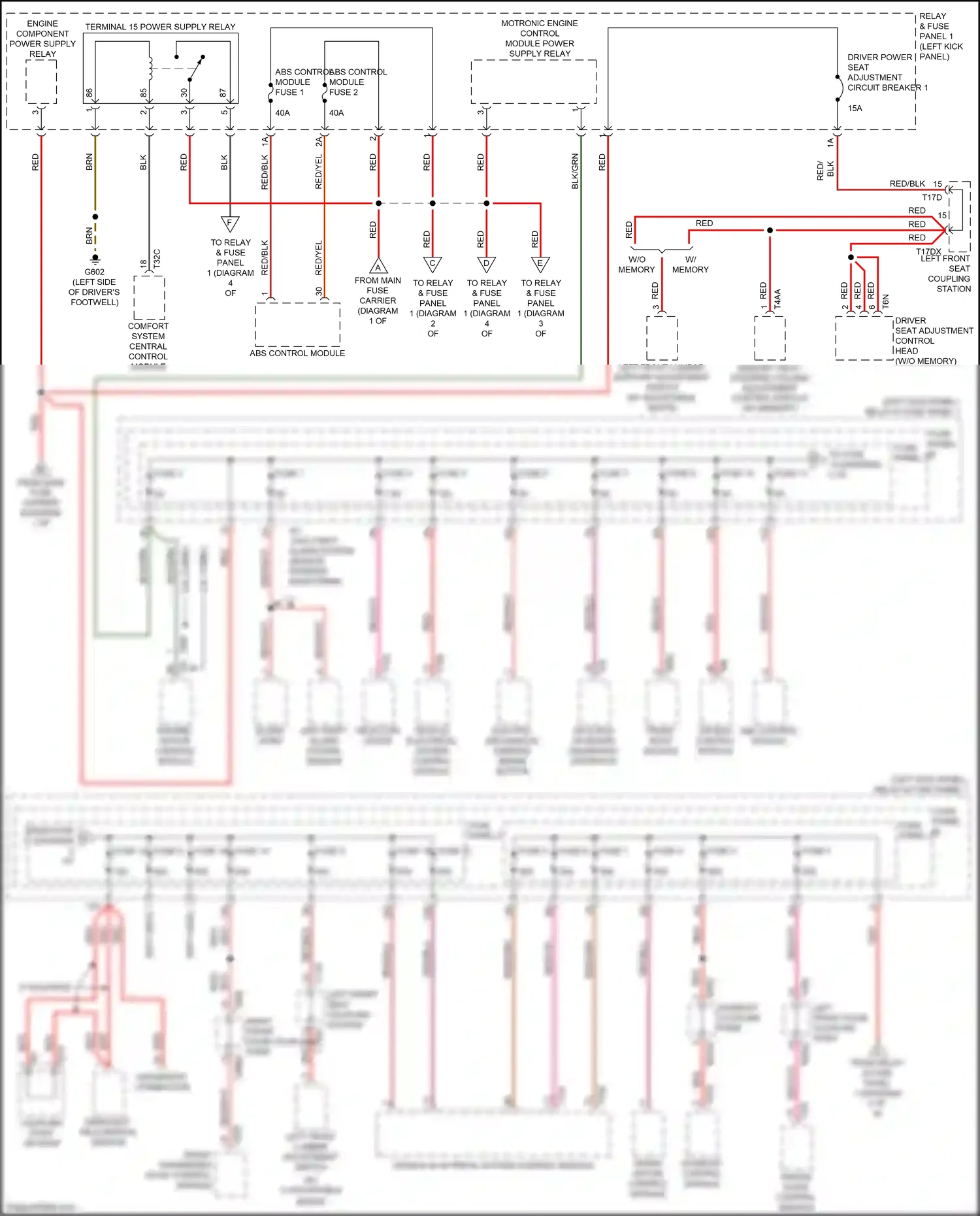 Audi Q5 II (2016-2020) rain/light recognition sensor wiring diagram  (8 of 9)