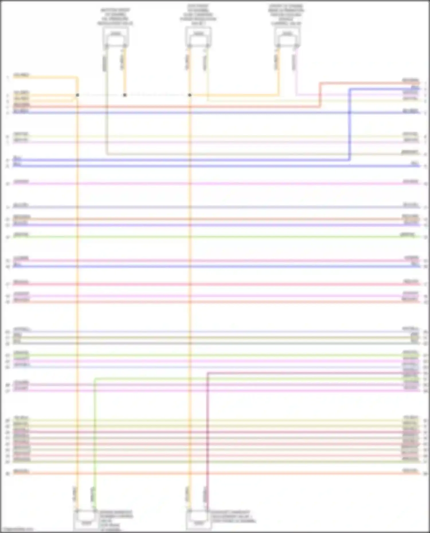 Wiring diagram yel/blk for Audi Q5 II (2016-2020) (13 of 14)
