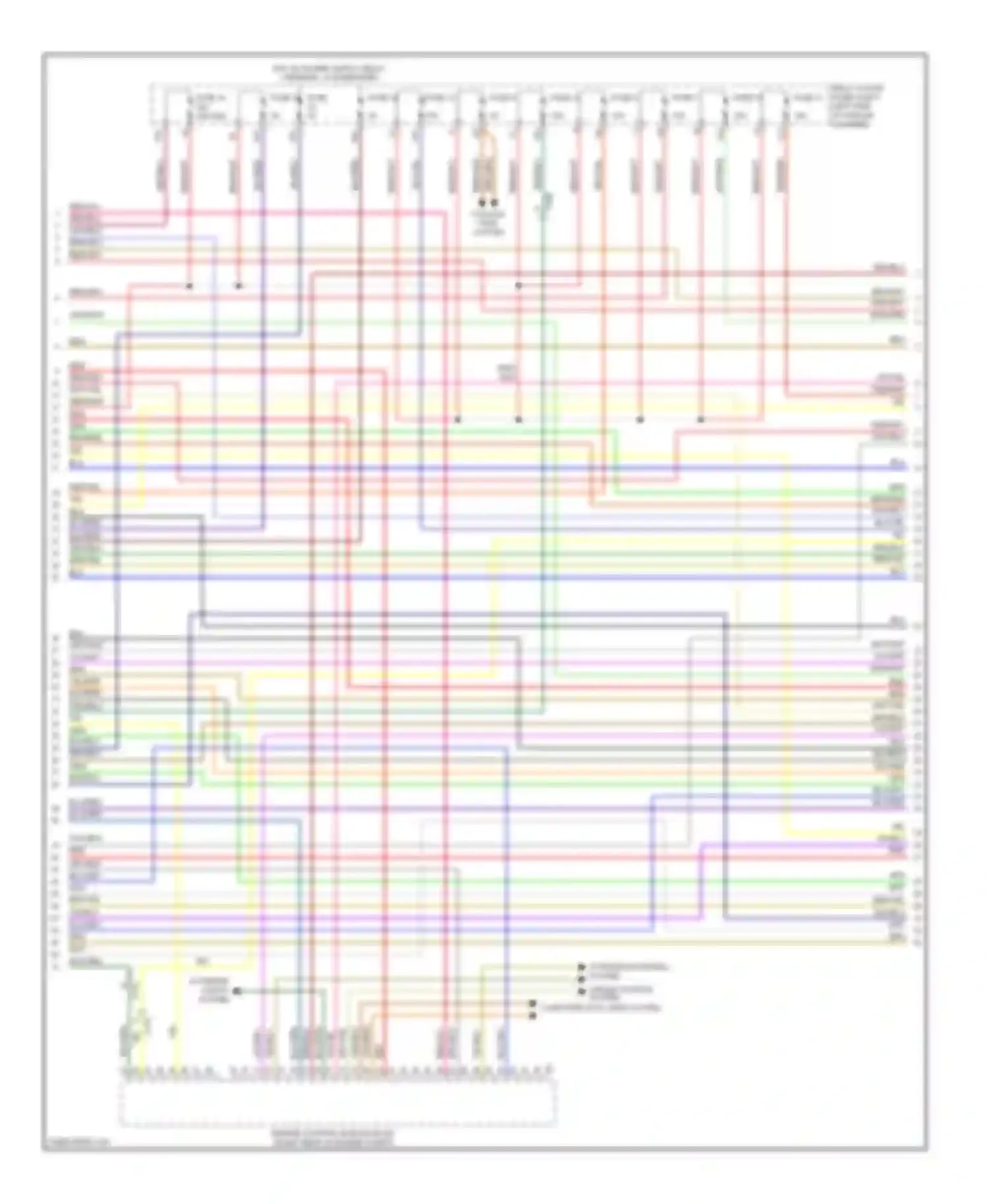 Q7 Audi 4L facelift (2009-2015): Wiring diagram engine performance 3.0l turbo diesel (4 of 9)