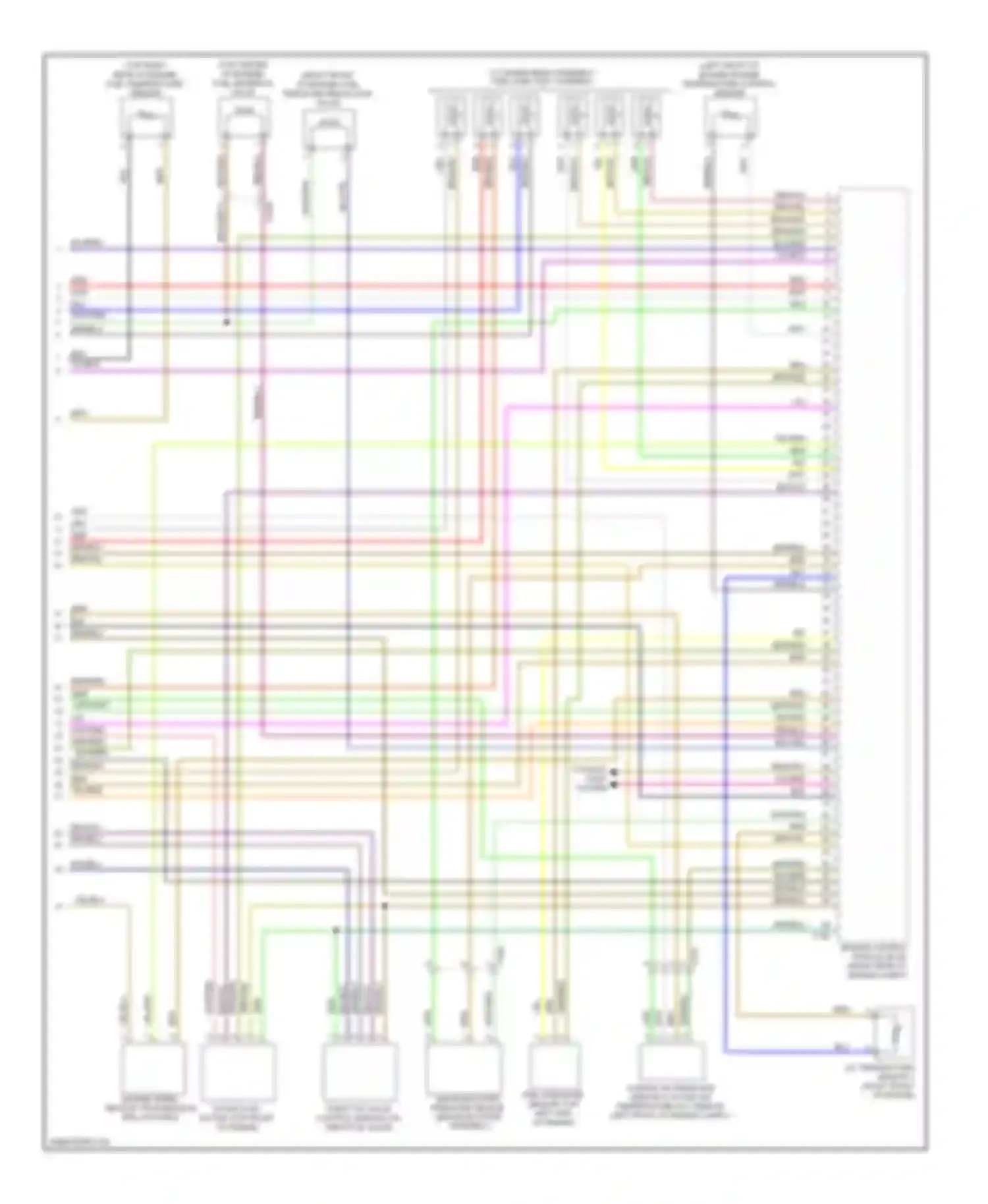 Q7 Audi 4L facelift (2009-2015): Wiring diagram engine performance 3.0l turbo diesel (9 of 9)