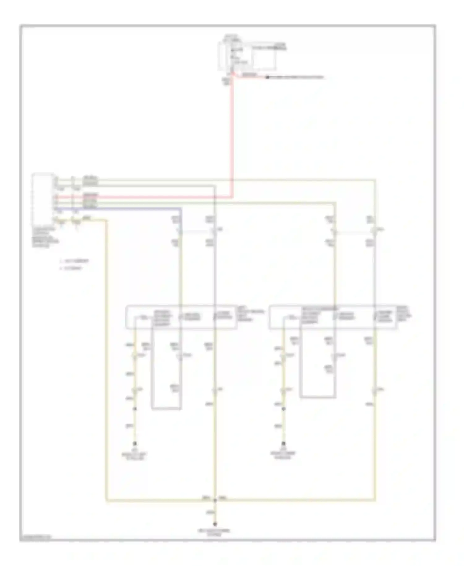 Wiring diagram blk for Audi Q7 4L facelift (2009-2015) (84 of 118)