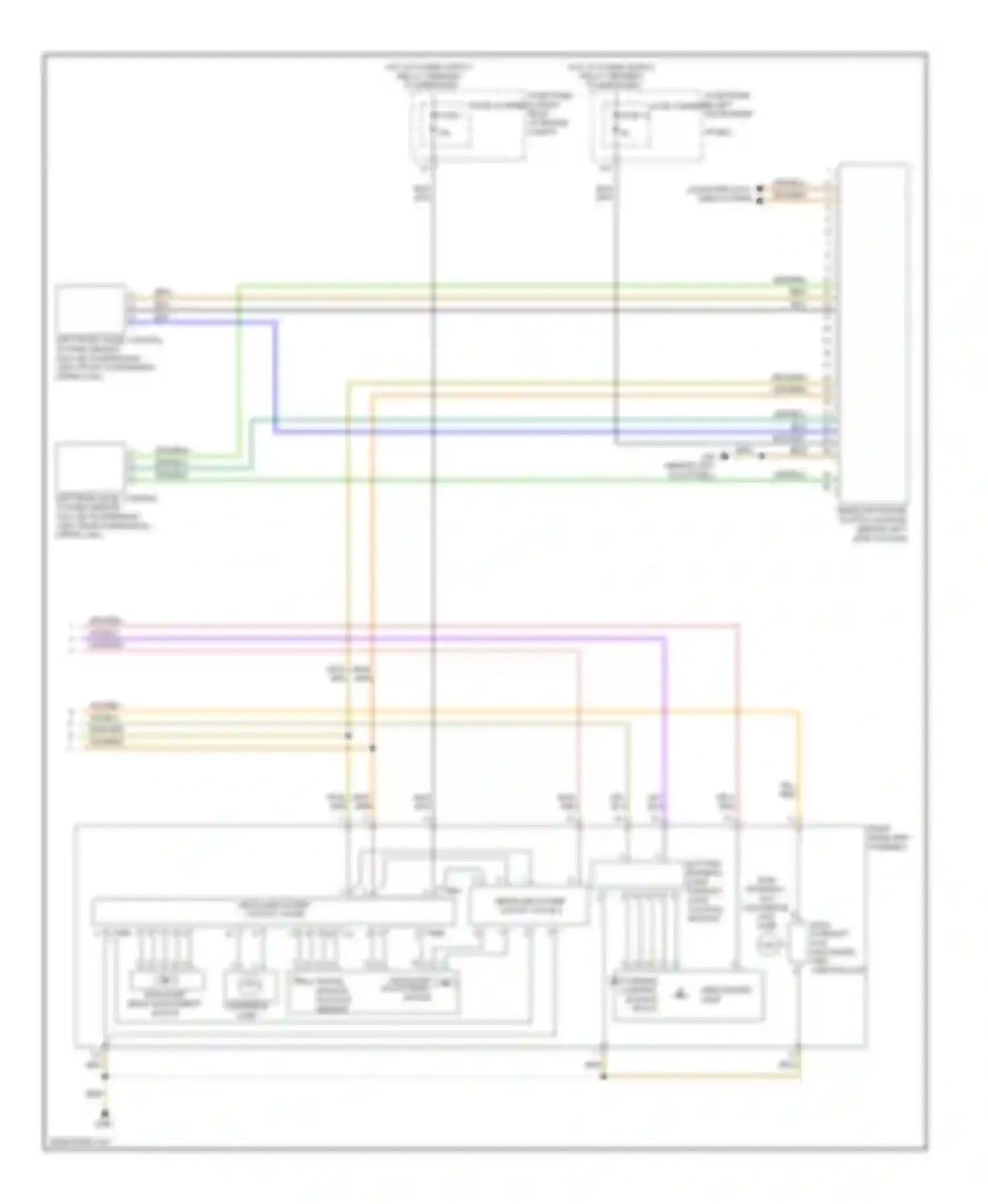 Wiring diagram blk/wht for Audi Q7 4L facelift (2009-2015) (24 of 29)