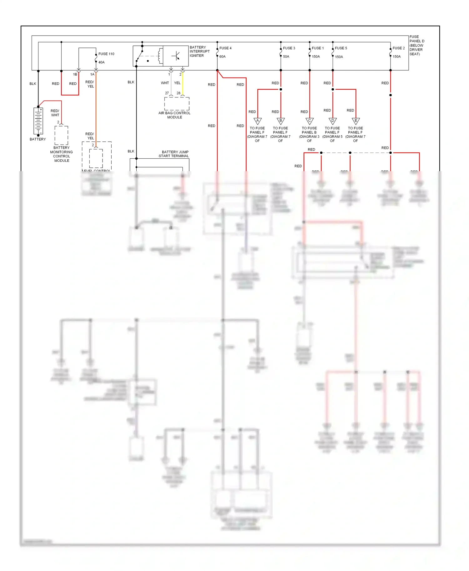 Audi Q7 4L facelift (2009-2015) engine control module (ecm) wiring diagram  (3 of 5)