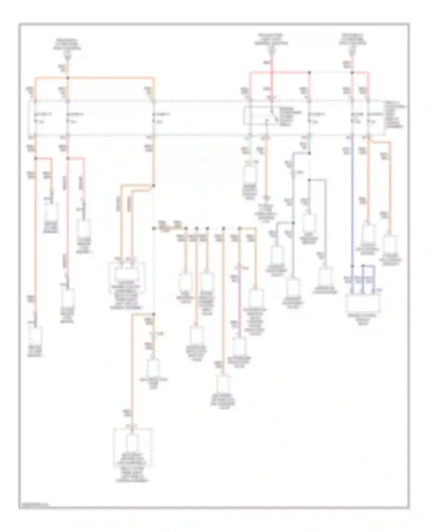 Wiring diagram fuse 15 for Audi Q7 4L facelift (2009-2015)