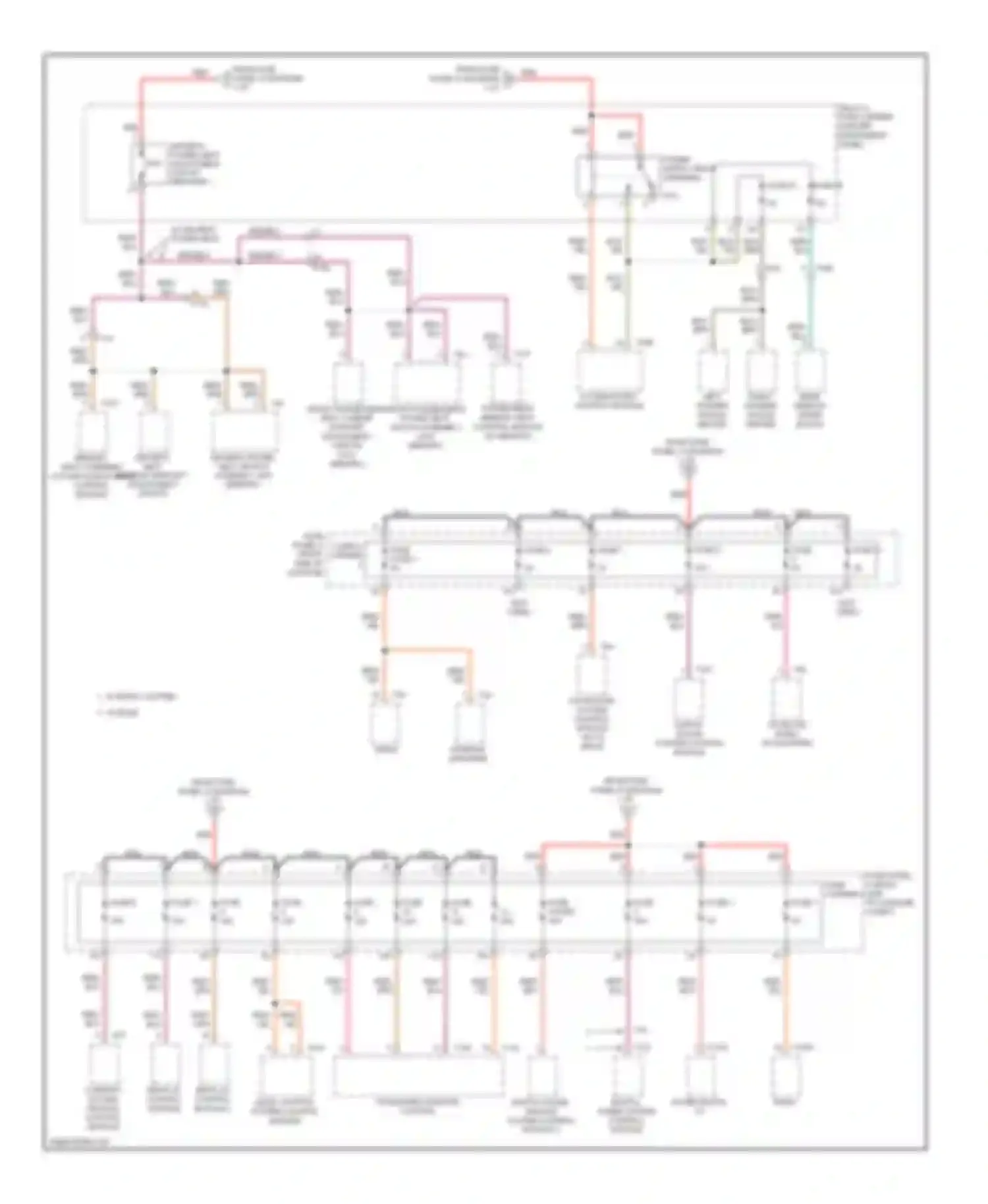 Wiring diagram fuse 6 for Audi Q7 4L facelift (2009-2015) (6 of 11)
