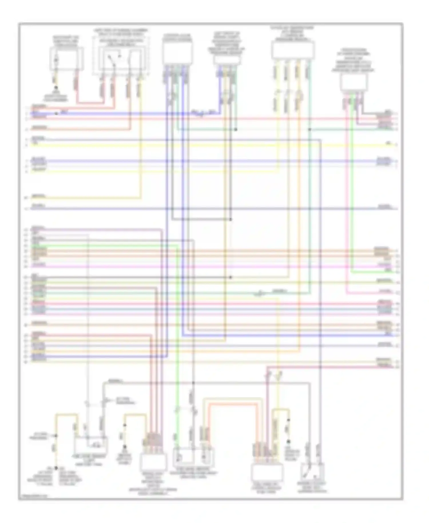 Wiring diagram grn/blu for Audi Q7 4L facelift (2009-2015) (8 of 21)
