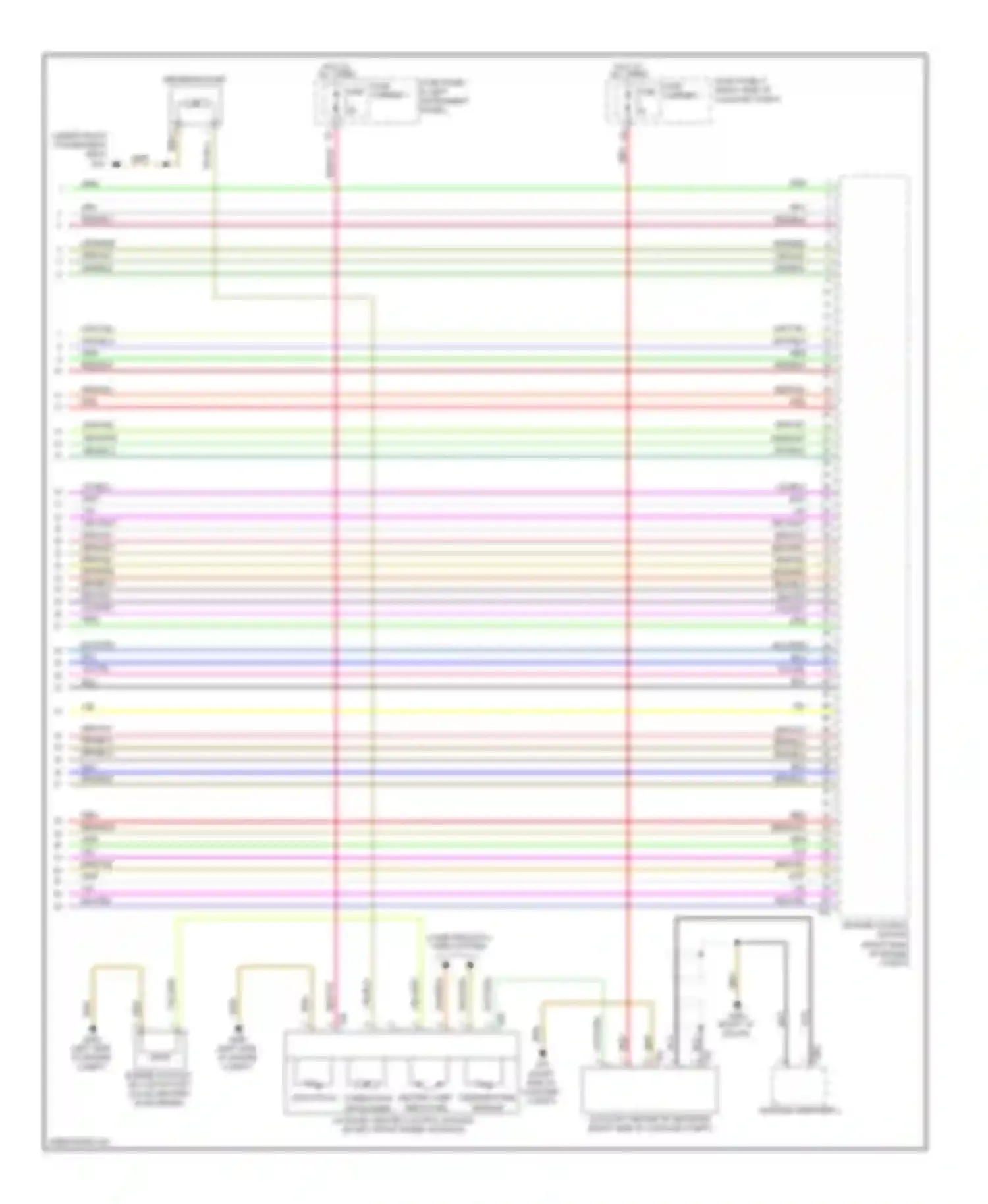 Wiring diagram wht/yel for Audi Q7 4L facelift (2009-2015) (8 of 41)