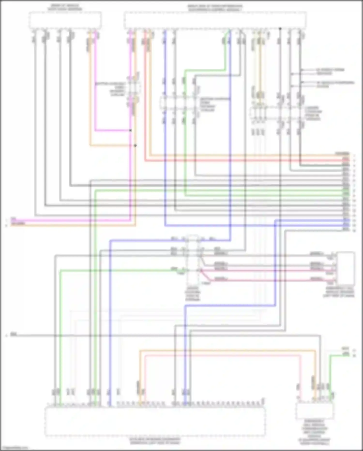 Q7 Audi 4M facelift (2019-2024): Computer data lines circuit (10 of 11)