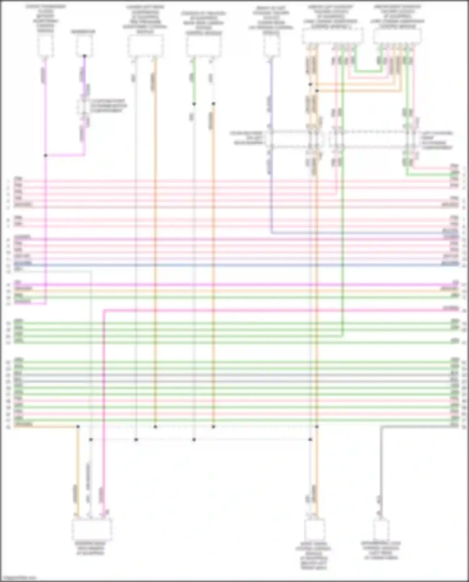 Q7 Audi 4M facelift (2019-2024): Computer data lines circuit (2 of 11)