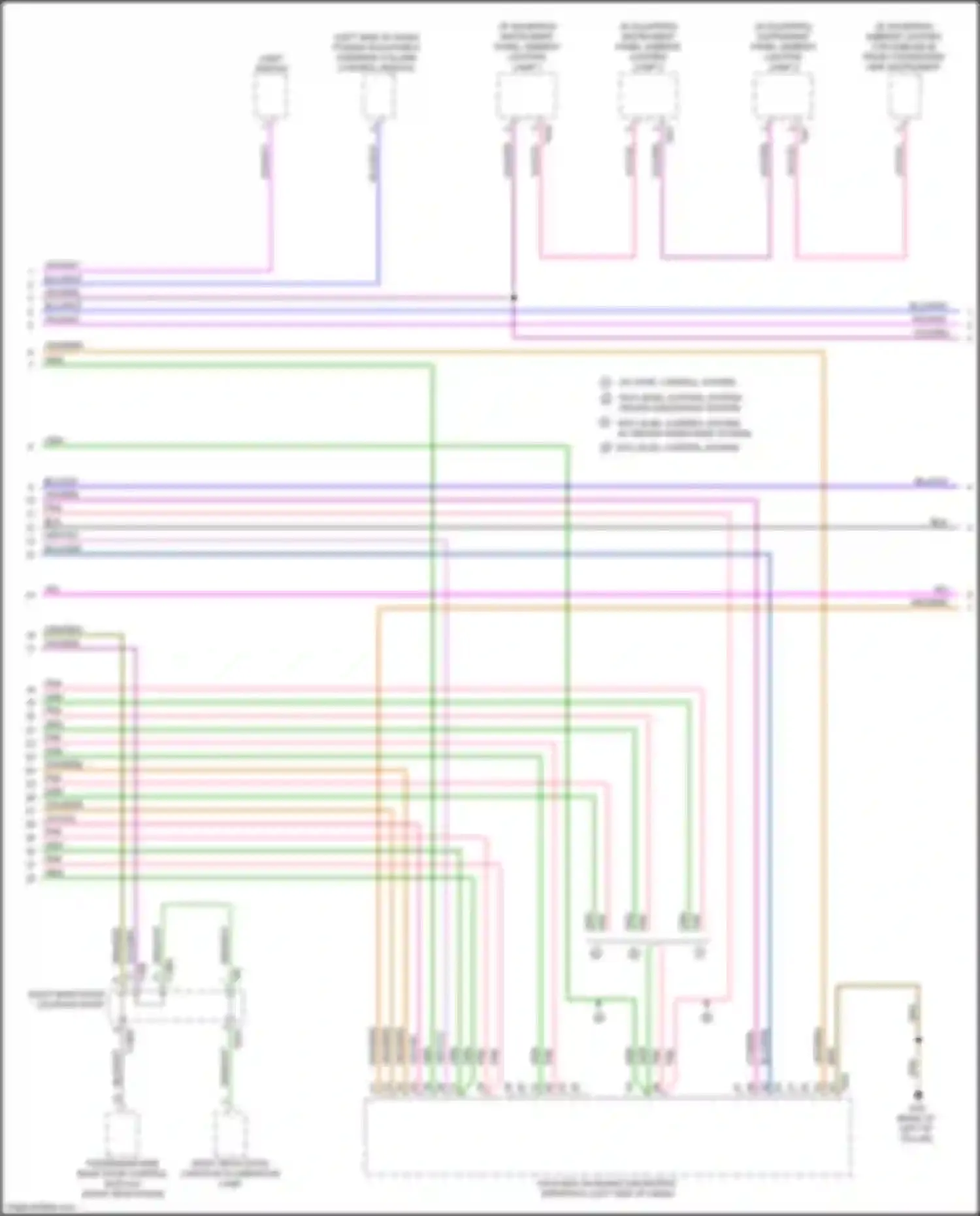 Q7 Audi 4M facelift (2019-2024): Computer data lines circuit (8 of 11)