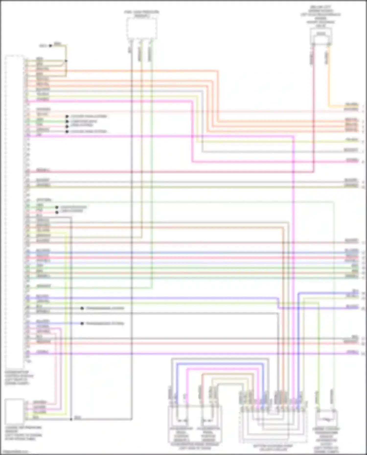 Q7 Audi 4M facelift (2019-2024): Wiring diagram engine performance 2.0l turbo (1 of 10)