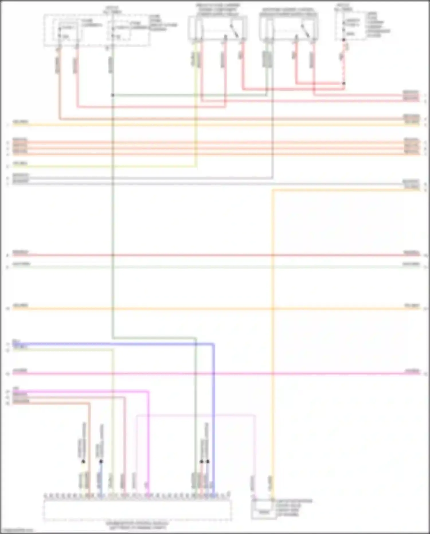 Q7 Audi 4M facelift (2019-2024): Wiring diagram engine performance 2.0l turbo (4 of 10)