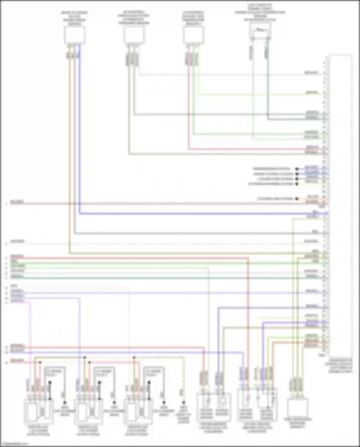 Q7 Audi 4M facelift (2019-2024): Wiring diagram engine performance 3.0l turbo (10 of 10)