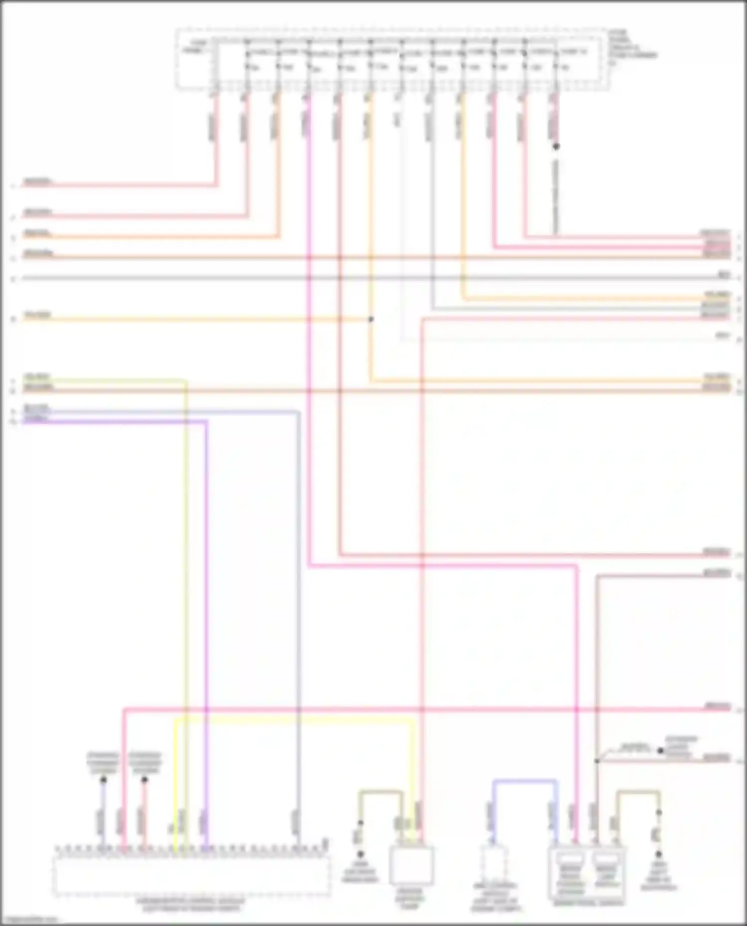 Q7 Audi 4M facelift (2019-2024): Wiring diagram engine performance 3.0l turbo (2 of 10)