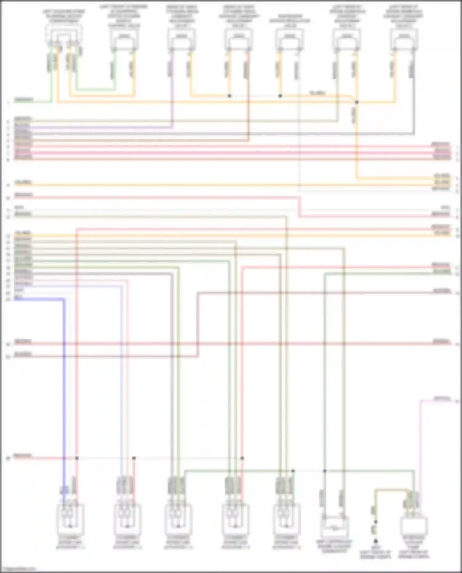 Q7 Audi 4M facelift (2019-2024): Wiring diagram engine performance 3.0l turbo (5 of 10)