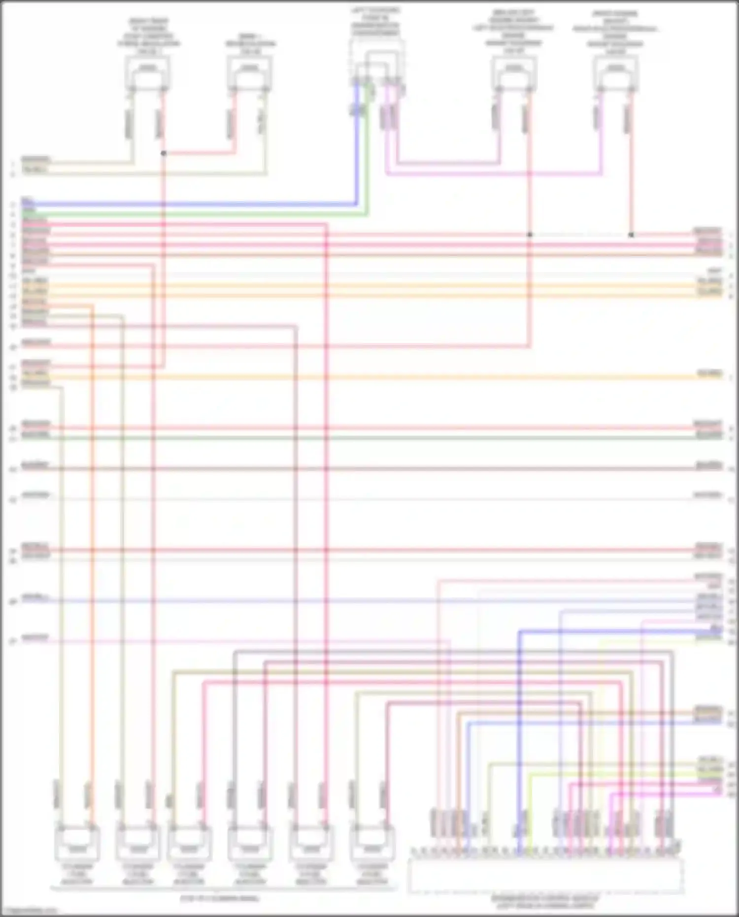 Q7 Audi 4M facelift (2019-2024): Wiring diagram engine performance 3.0l turbo (8 of 10)