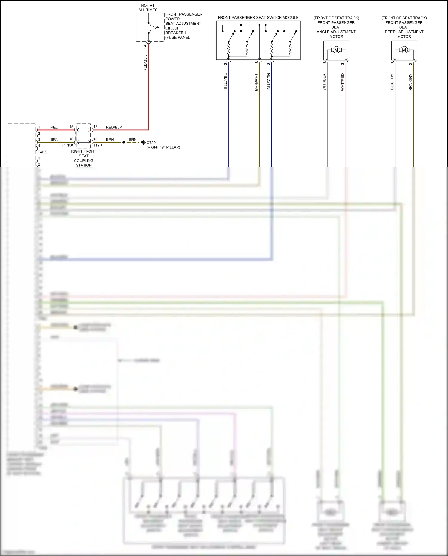 Audi Q7 4M facelift (2019-2024) coding wire wiring diagram  (1 of 1)