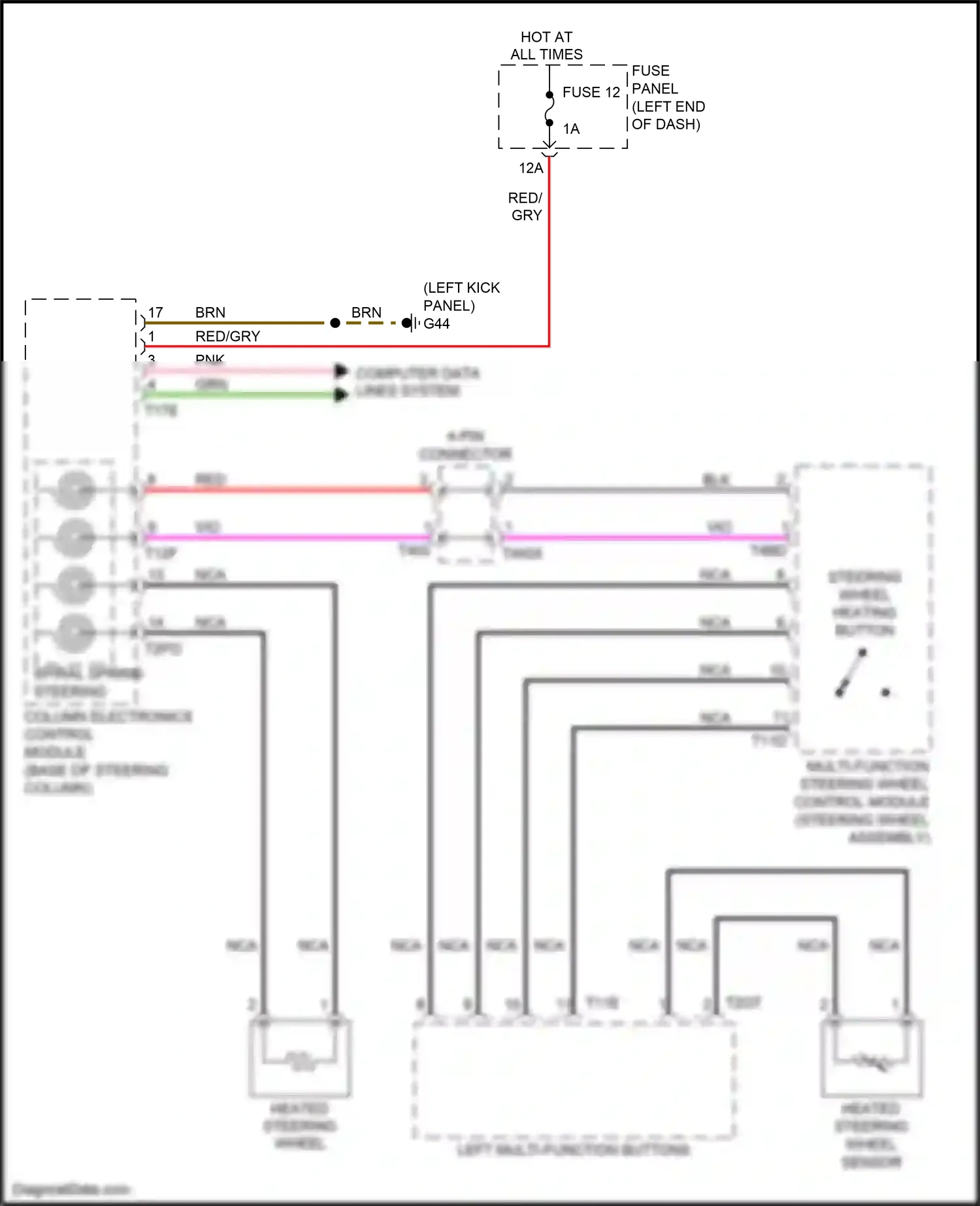 Audi Q7 4M facelift (2019-2024) computer data lines system wiring diagram  (37 of 149)