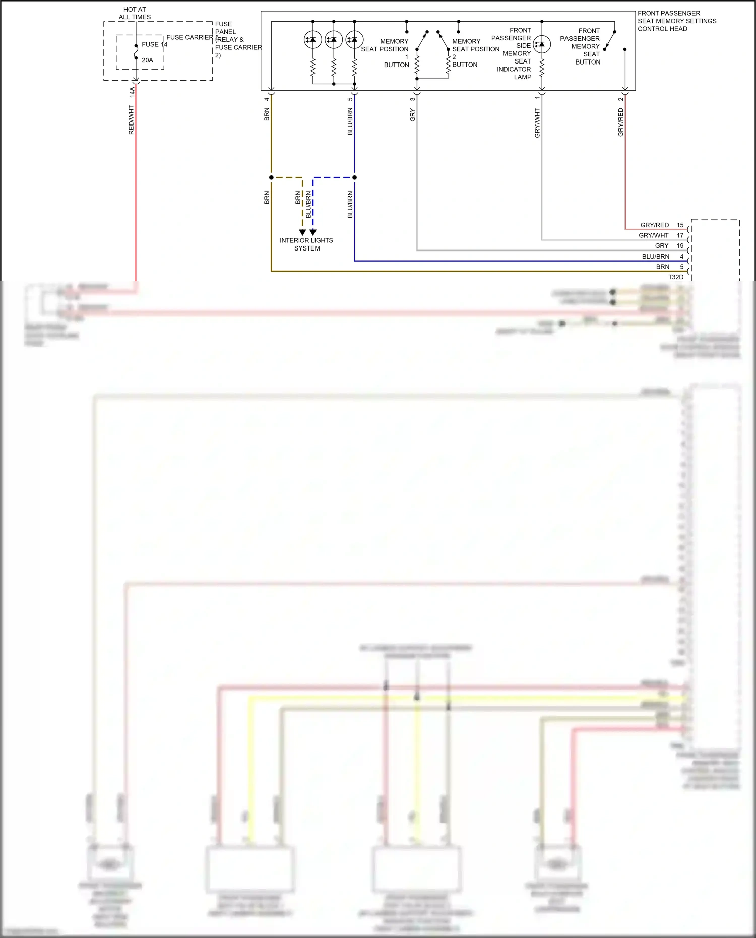 Audi Q7 4M facelift (2019-2024) computer data lines system wiring diagram  (107 of 149)