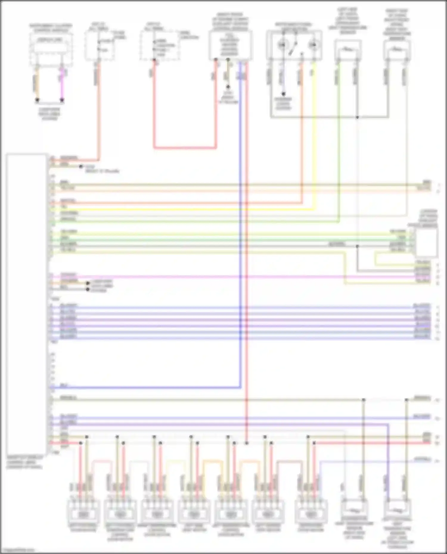 Q7 Audi 4M (2015-2020): Automatic a/c circuit, w/ second heating system (1 of 6)