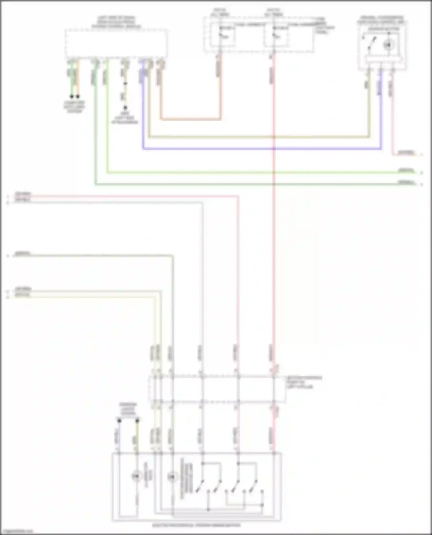 Q7 Audi 4M (2015-2020): Anti-lock brakes circuit (2 of 3)