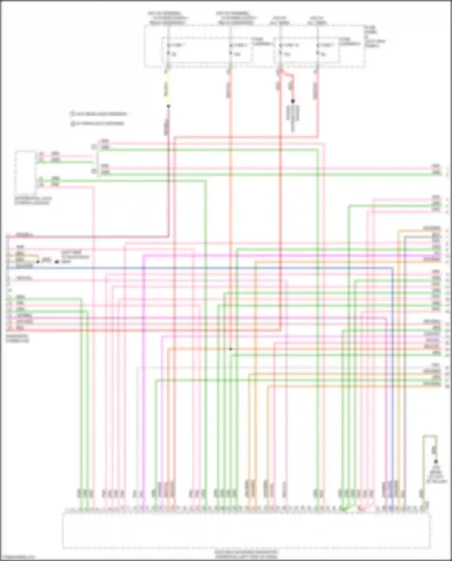 Q7 Audi 4M (2015-2020): Computer data lines circuit (1 of 6)