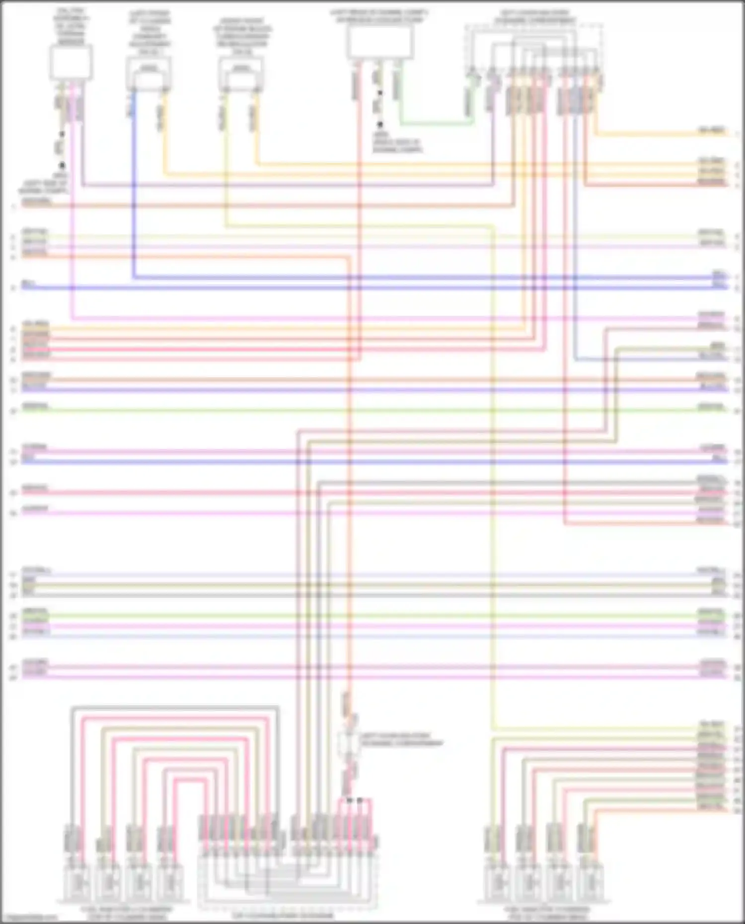 Q7 Audi 4M (2015-2020): Wiring diagram engine performance 2.0l turbo (6 of 10)