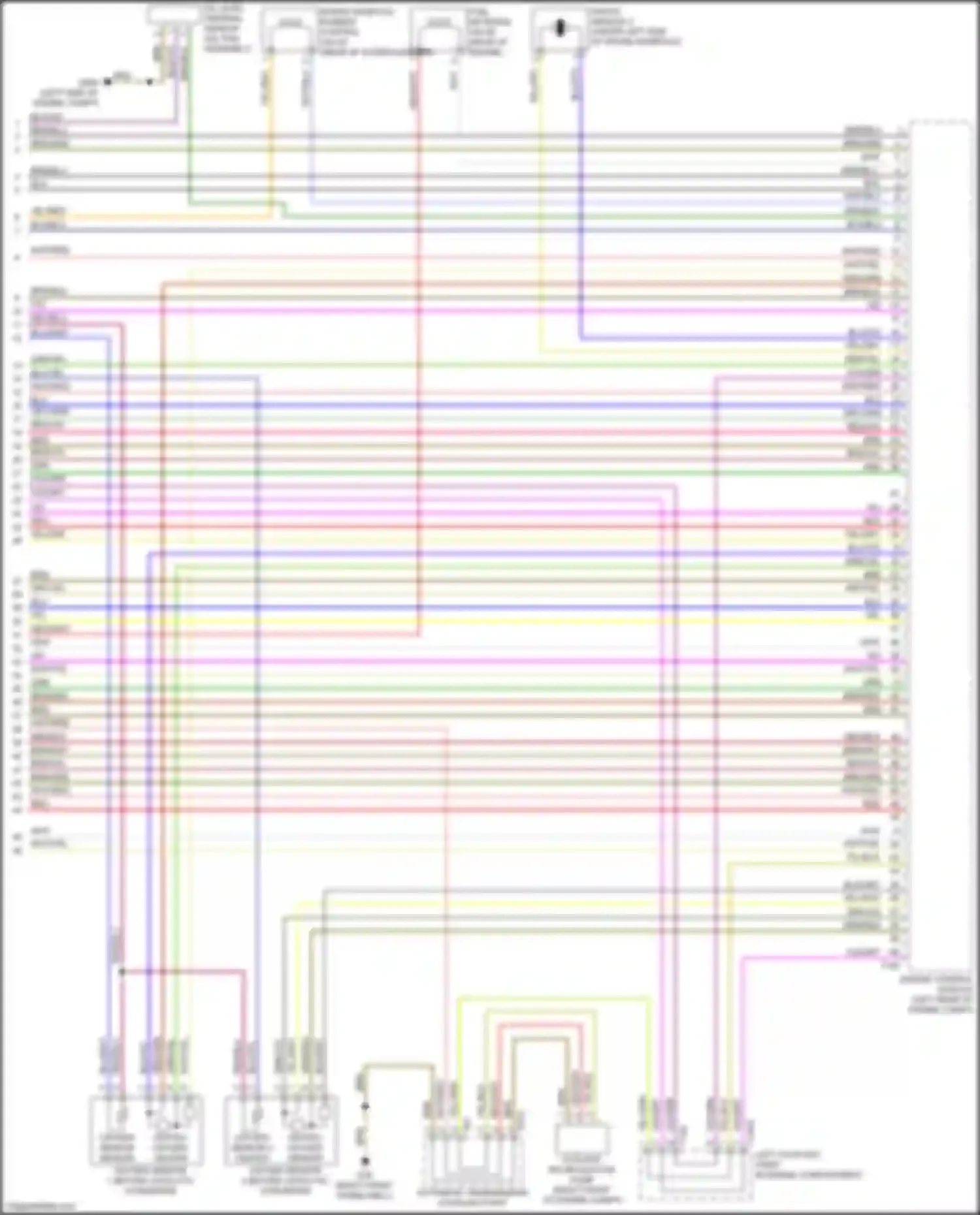 Q7 Audi 4M (2015-2020): Wiring diagram engine performance 3.0l sc (12 of 12)