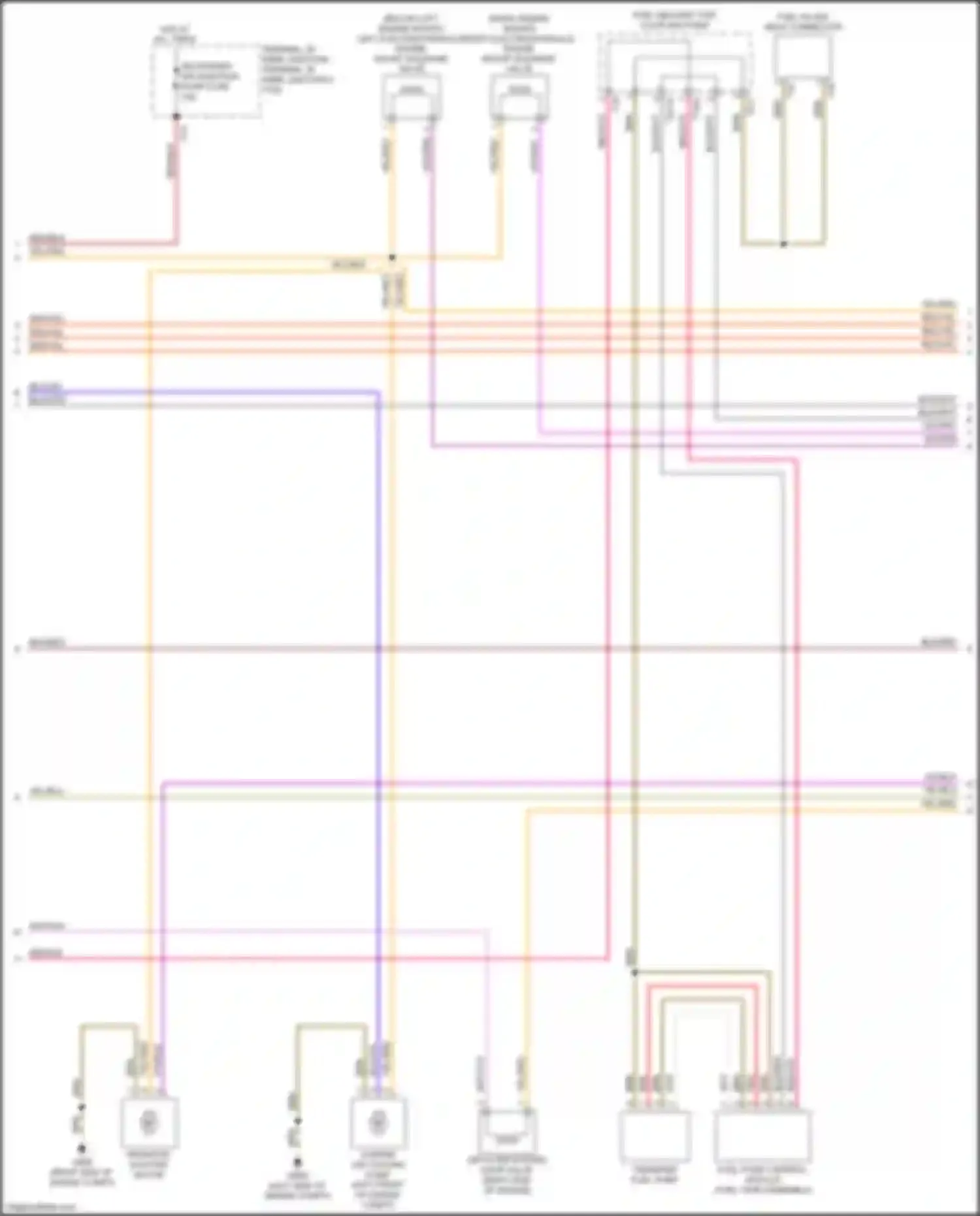 Q7 Audi 4M (2015-2020): Wiring diagram engine performance 3.0l sc (2 of 12)