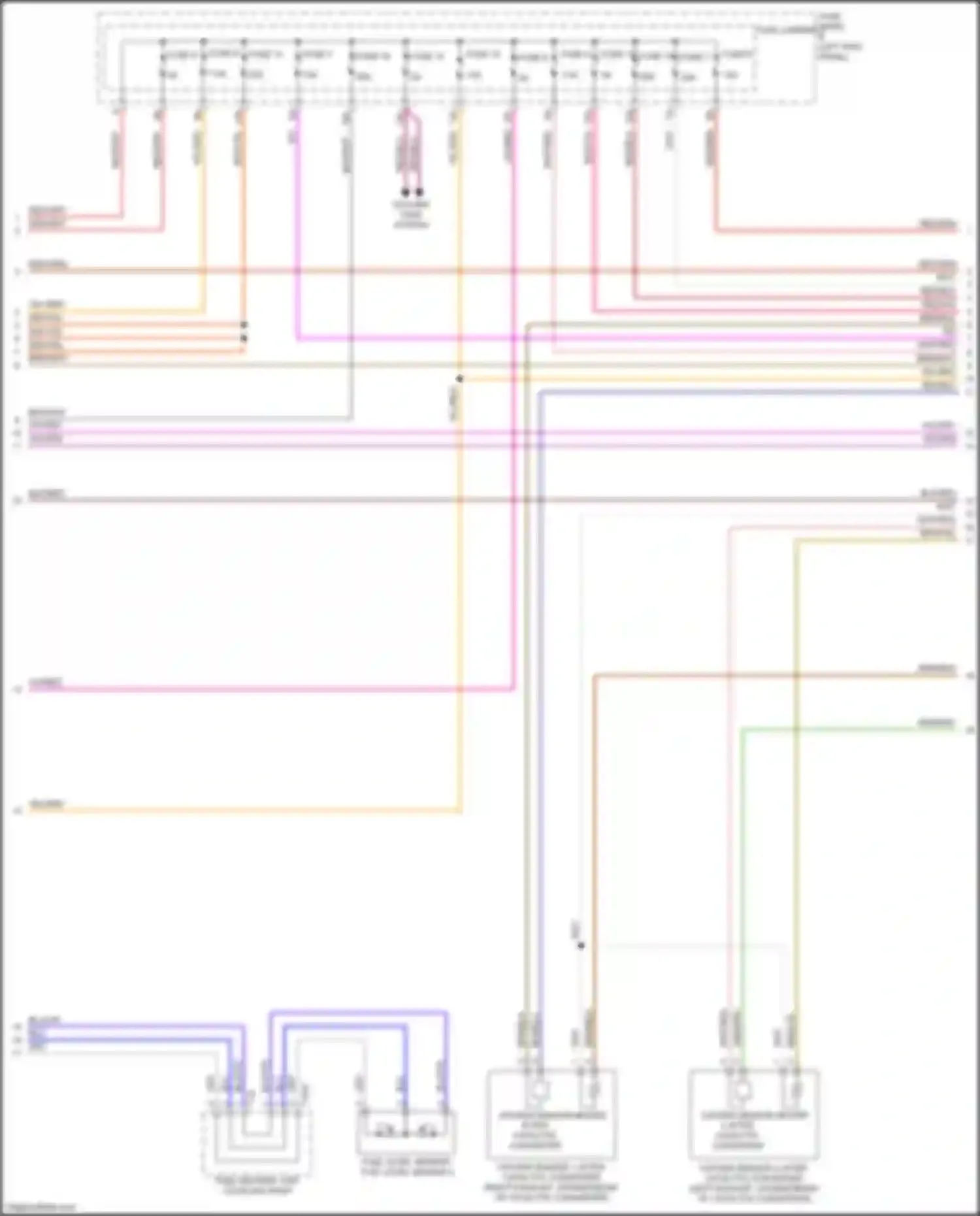Q7 Audi 4M (2015-2020): Wiring diagram engine performance 3.0l sc (4 of 12)