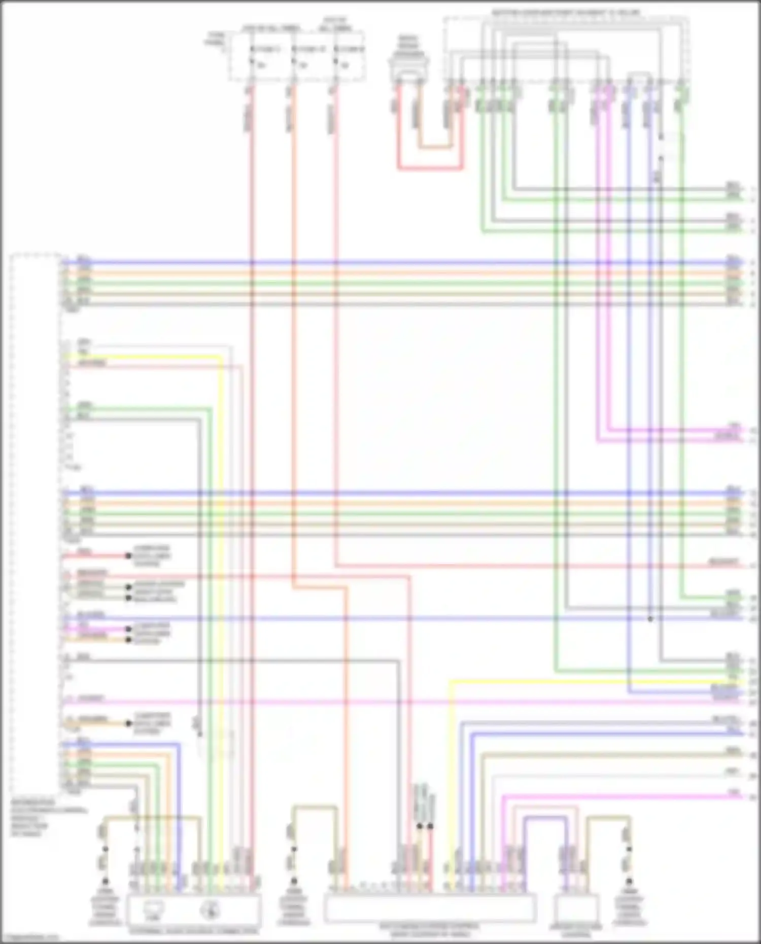 Q7 Audi 4M (2015-2020): Navigation circuit, w/ amplifier (1 of 5)
