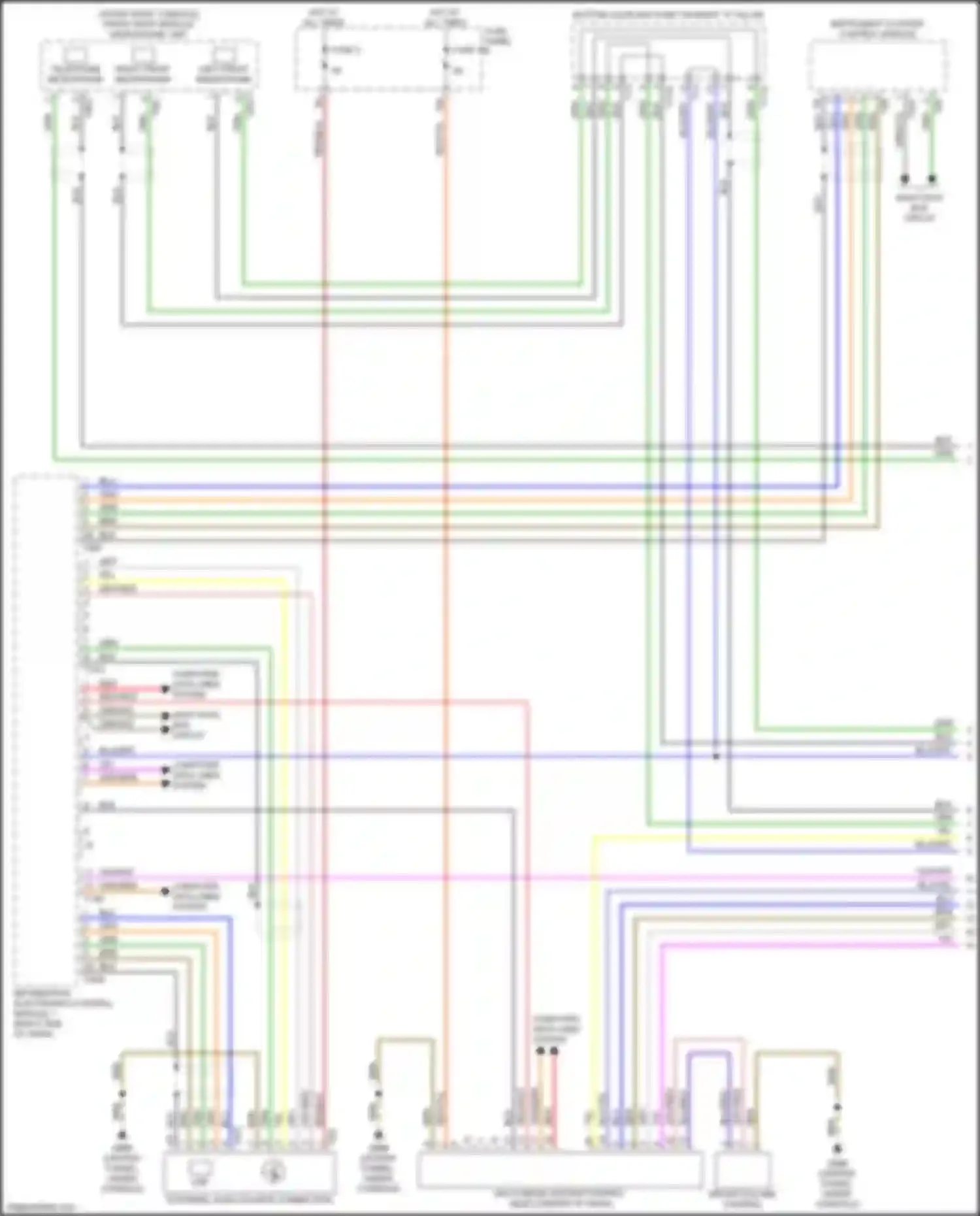 Q7 Audi 4M (2015-2020): Radio circuit, w/ bang & olufson sound (1 of 5)