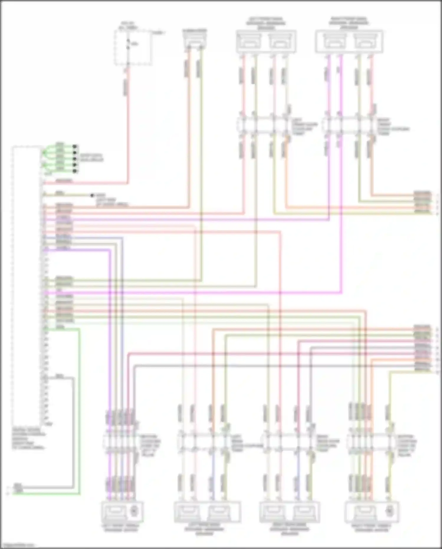 Q7 Audi 4M (2015-2020): Radio circuit, w/ bang & olufson sound (4 of 5)