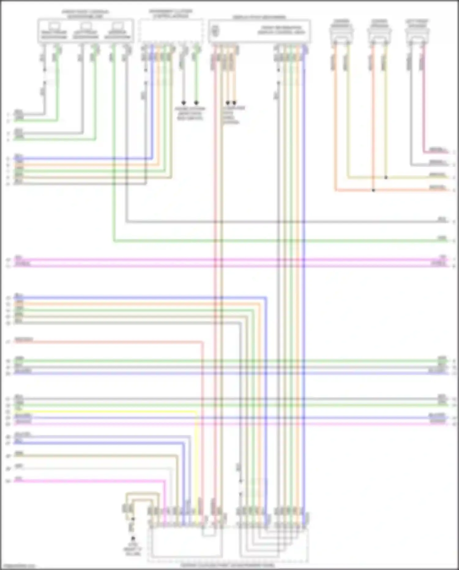 Q7 Audi 4M (2015-2020): Radio circuit, w/ navigation & amplifier (2 of 5)