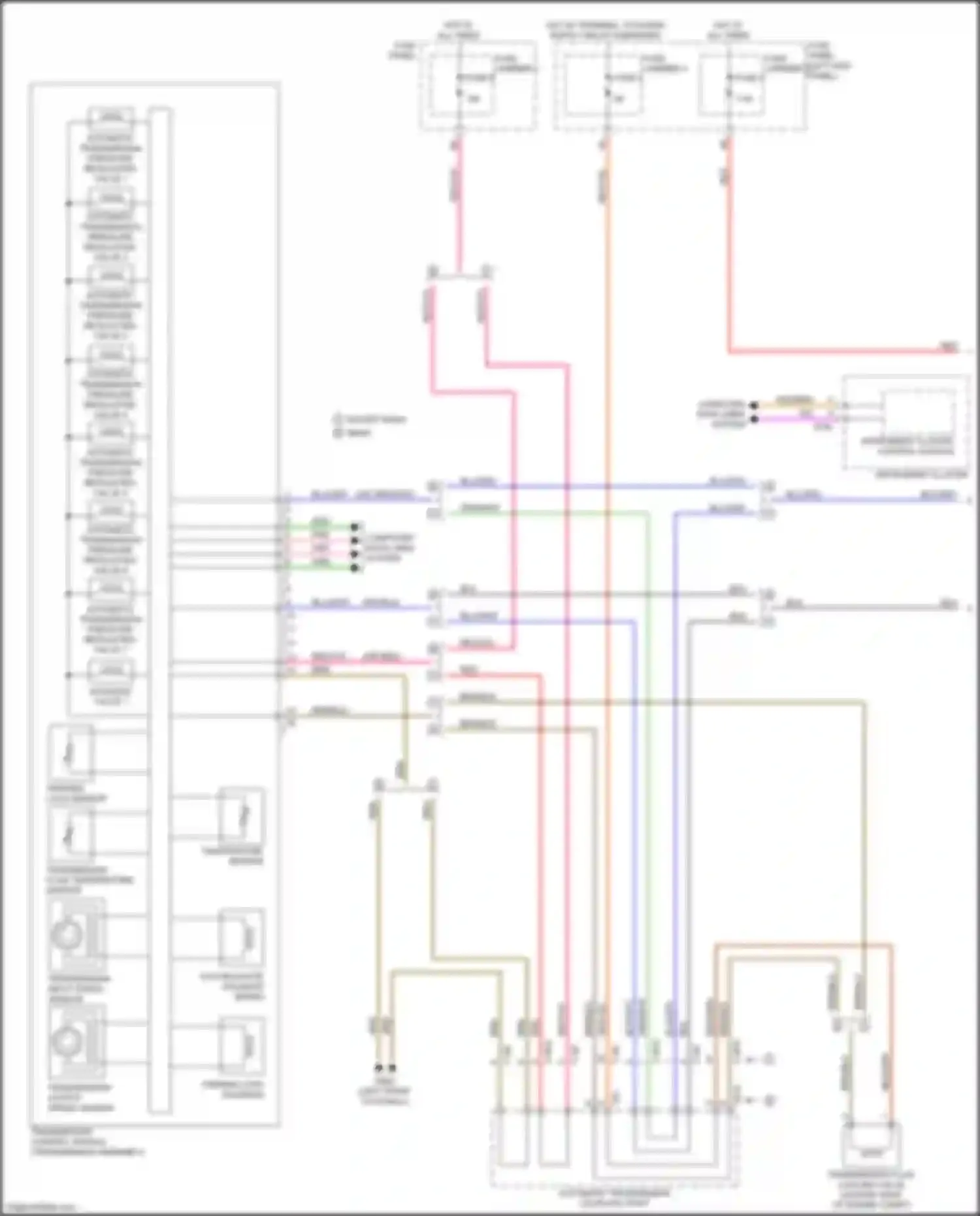 Q7 Audi 4M (2015-2020): A/t circuit (1 of 2)