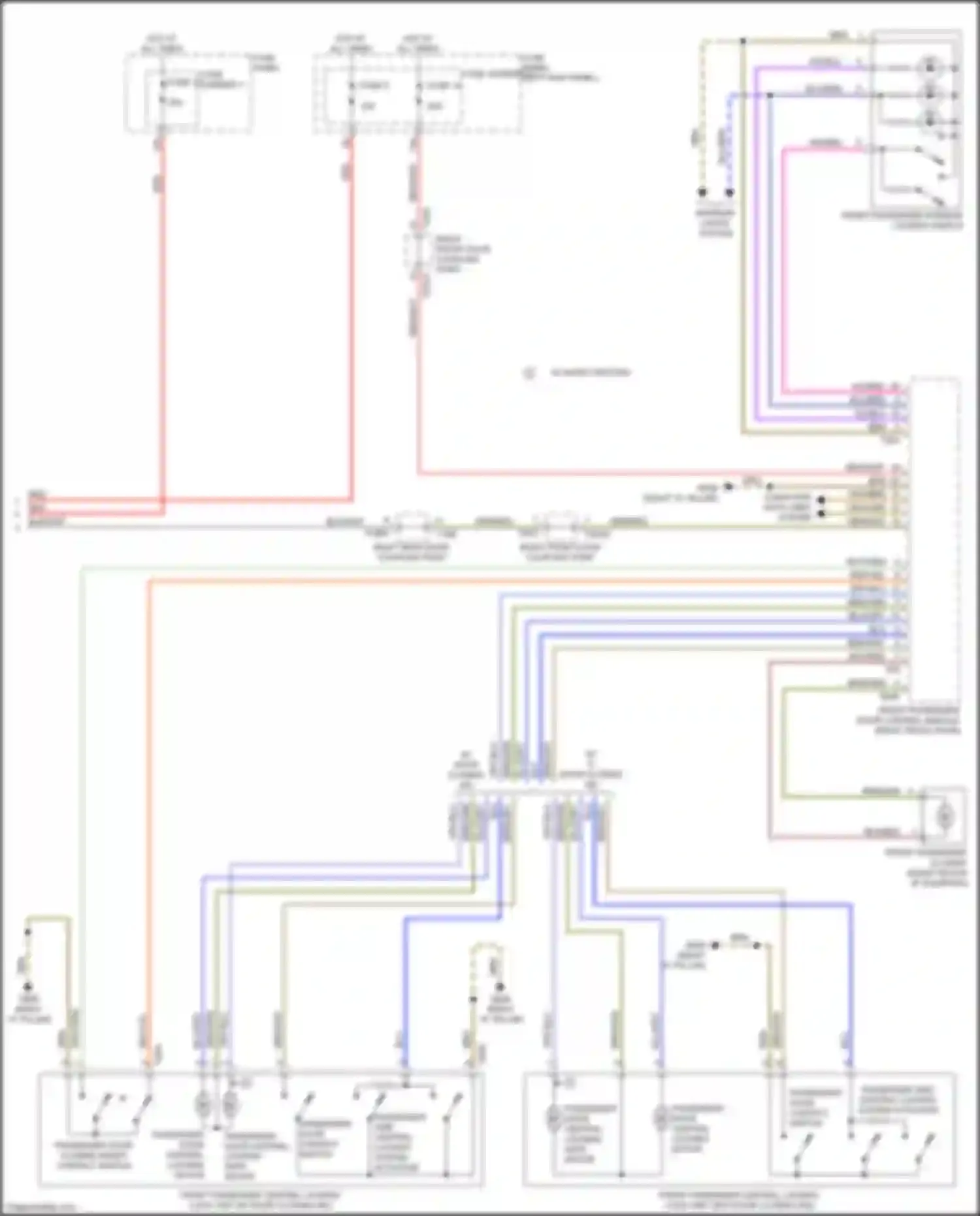 Wiring diagram blk/red for Audi Q7 4M (2015-2020) (3 of 33)